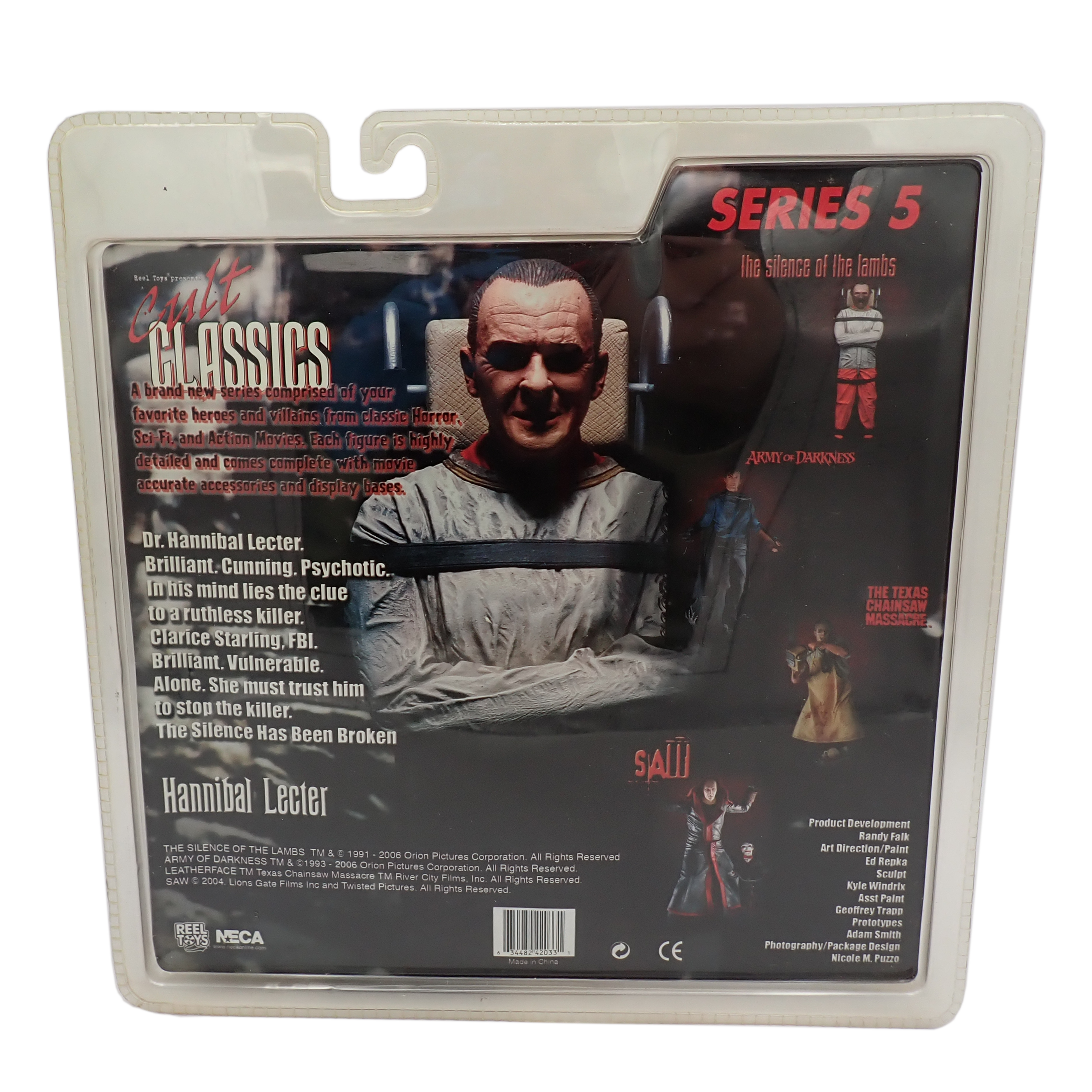 The Silence of the Lambs Hannibal Lecter - Cult Classics Series 5 NECA Figure