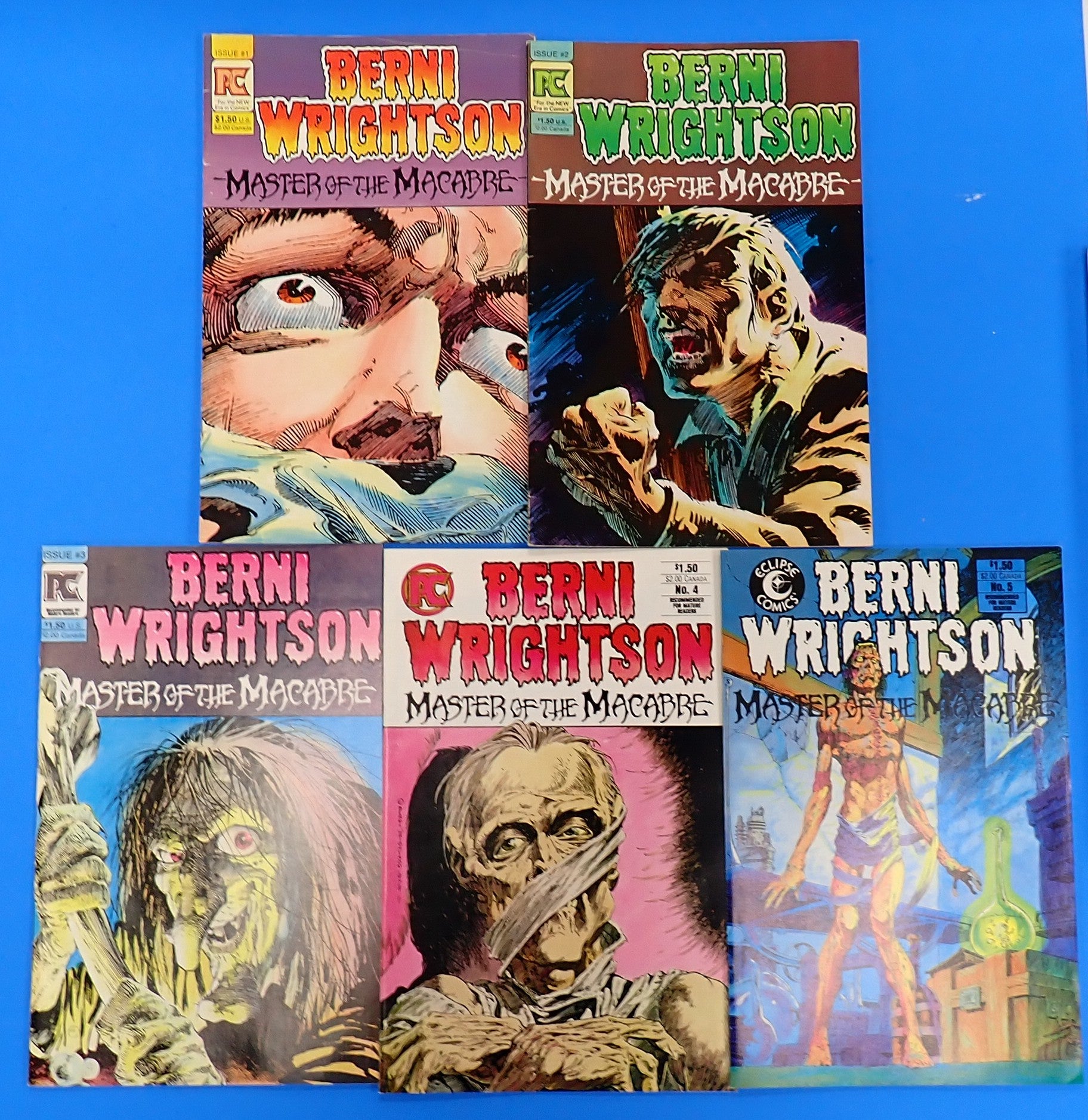 Berni Wrightson Master of the Macabre #1-5 (1983)