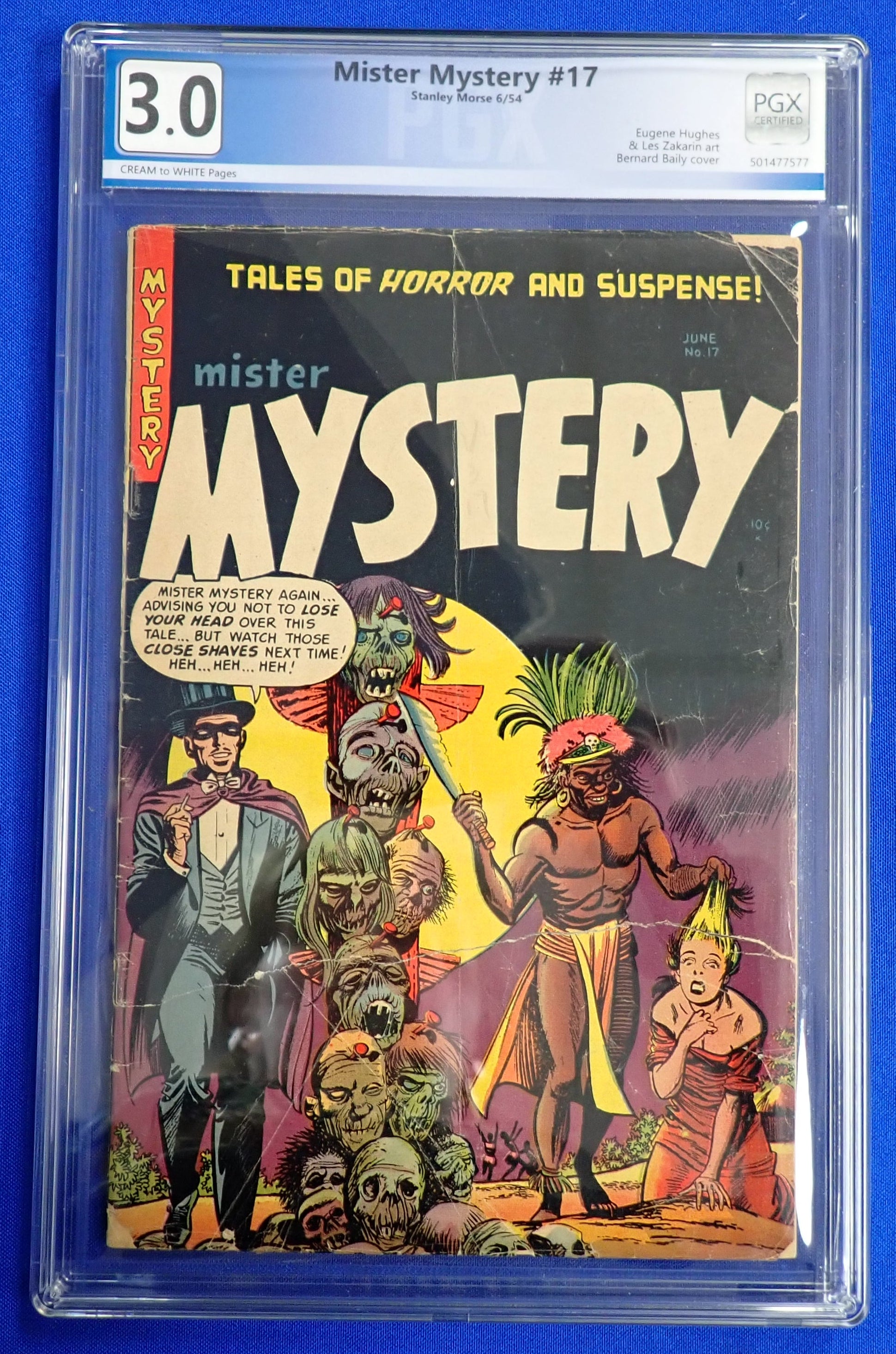 Mister Mystery #17 (1954) - PGX 3.0 - Stanley Morse