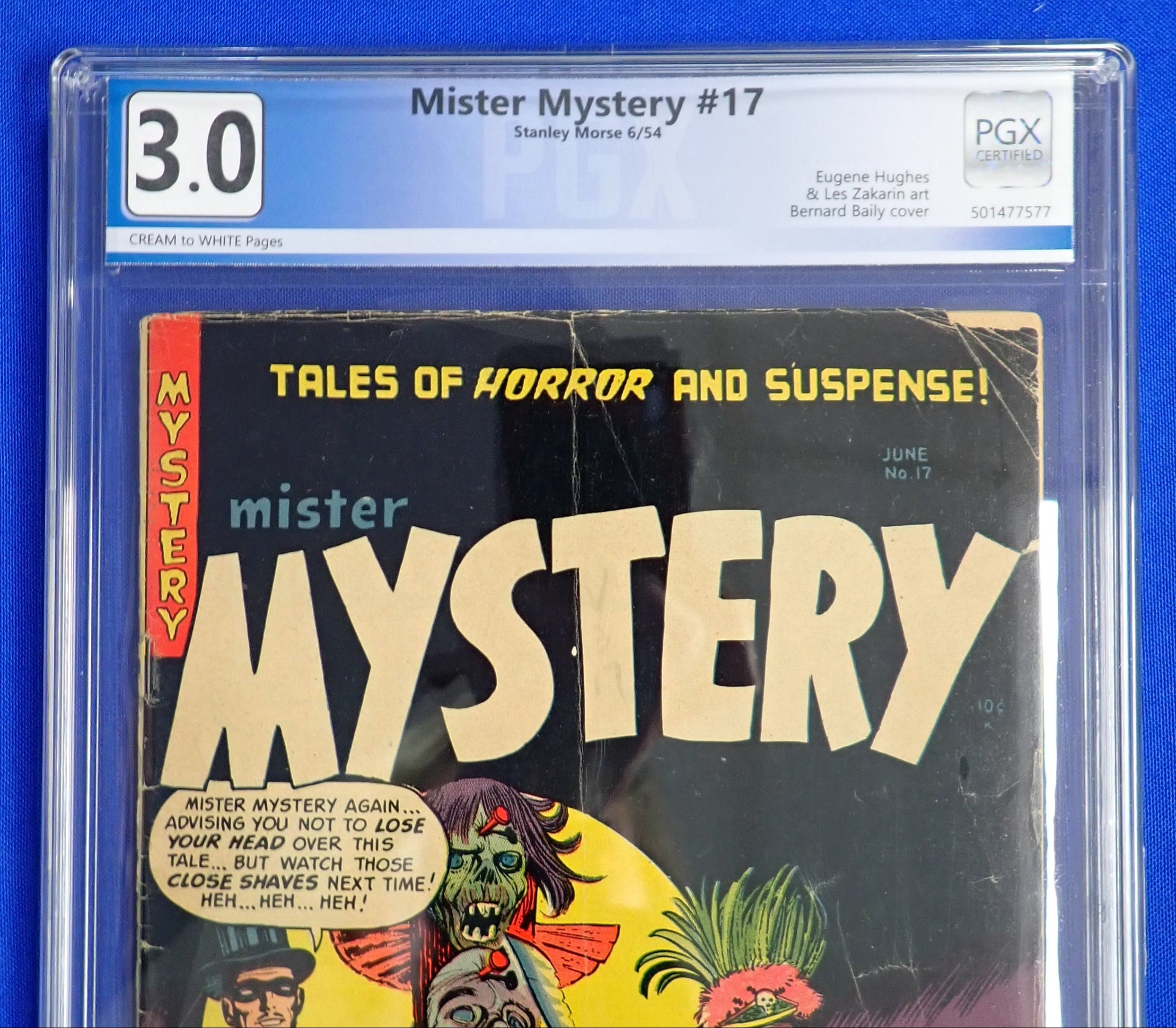Mister Mystery #17 (1954) - PGX 3.0 - Stanley Morse