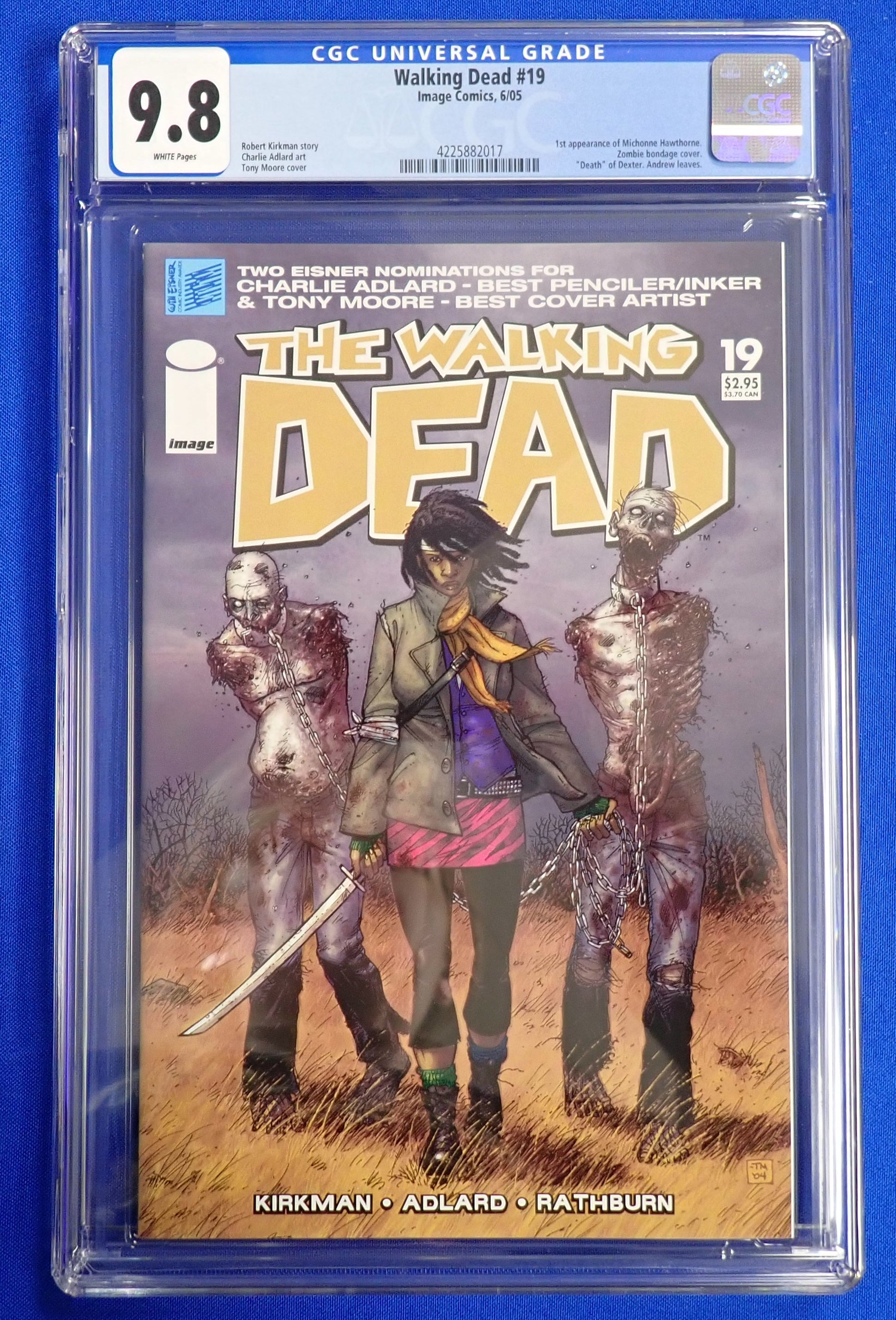 Walking Dead #19 (2005) - CGC 9.8 - 1st Michonne