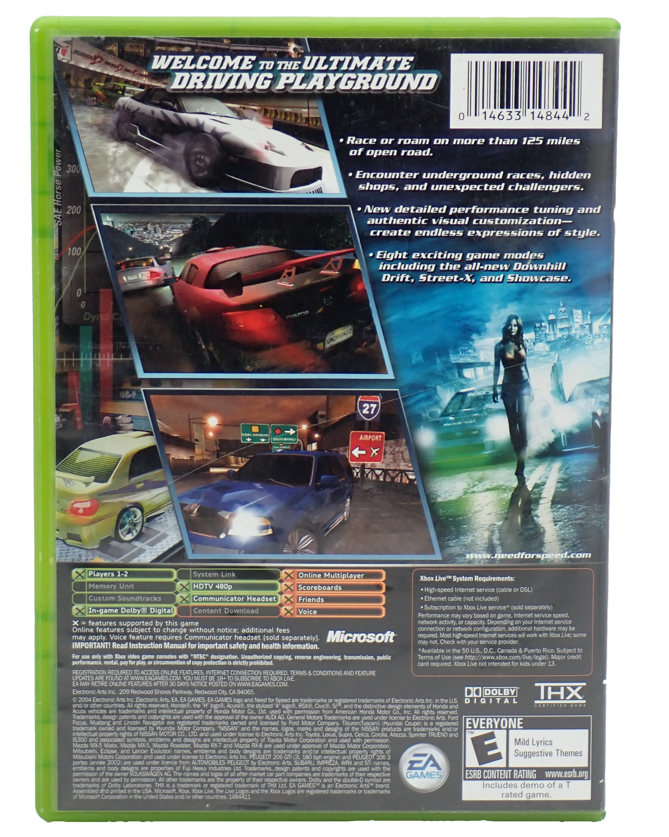 Need for Speed Underground 2 - Xbox