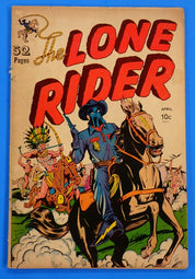 The Lone Rider #1 (1951) VG- 3.5