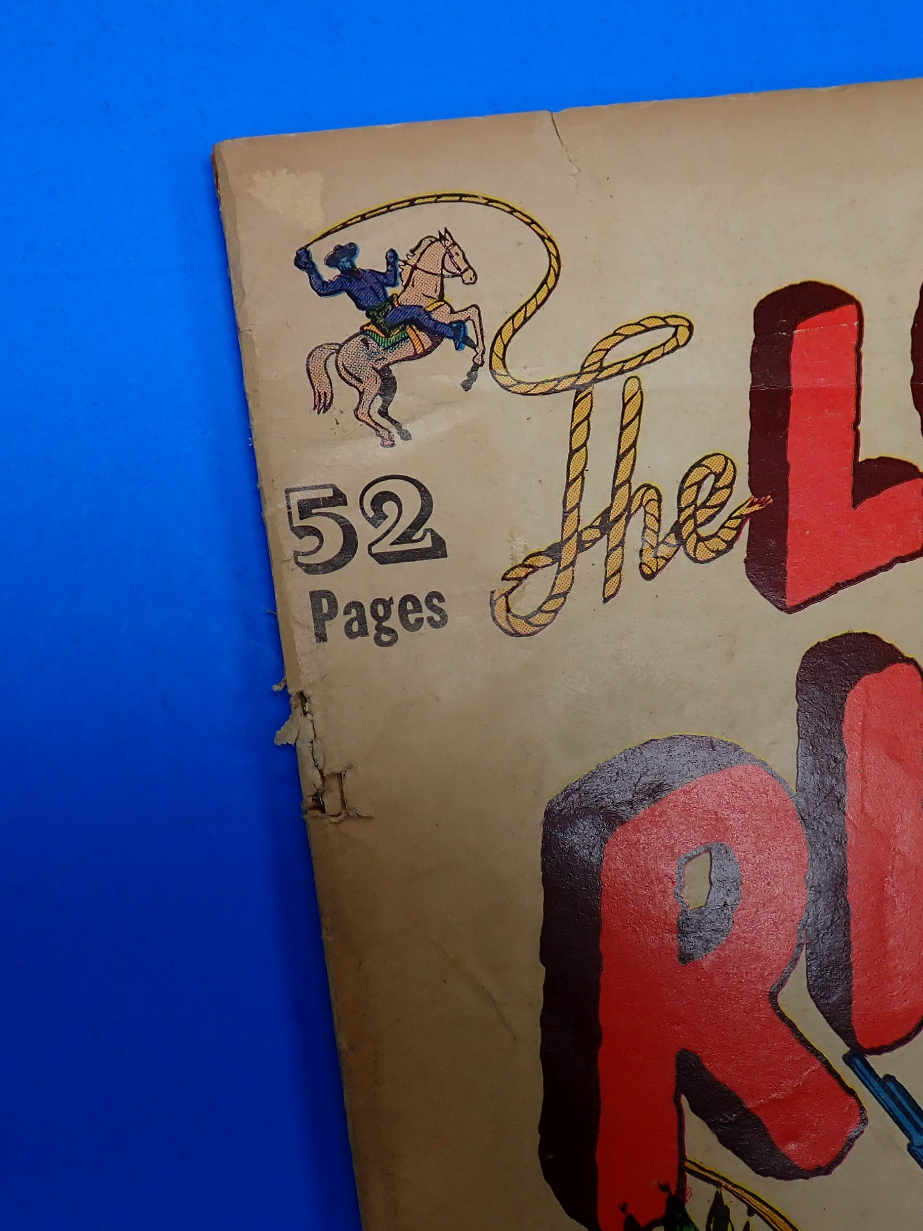 The Lone Rider #1 (1951) VG- 3.5