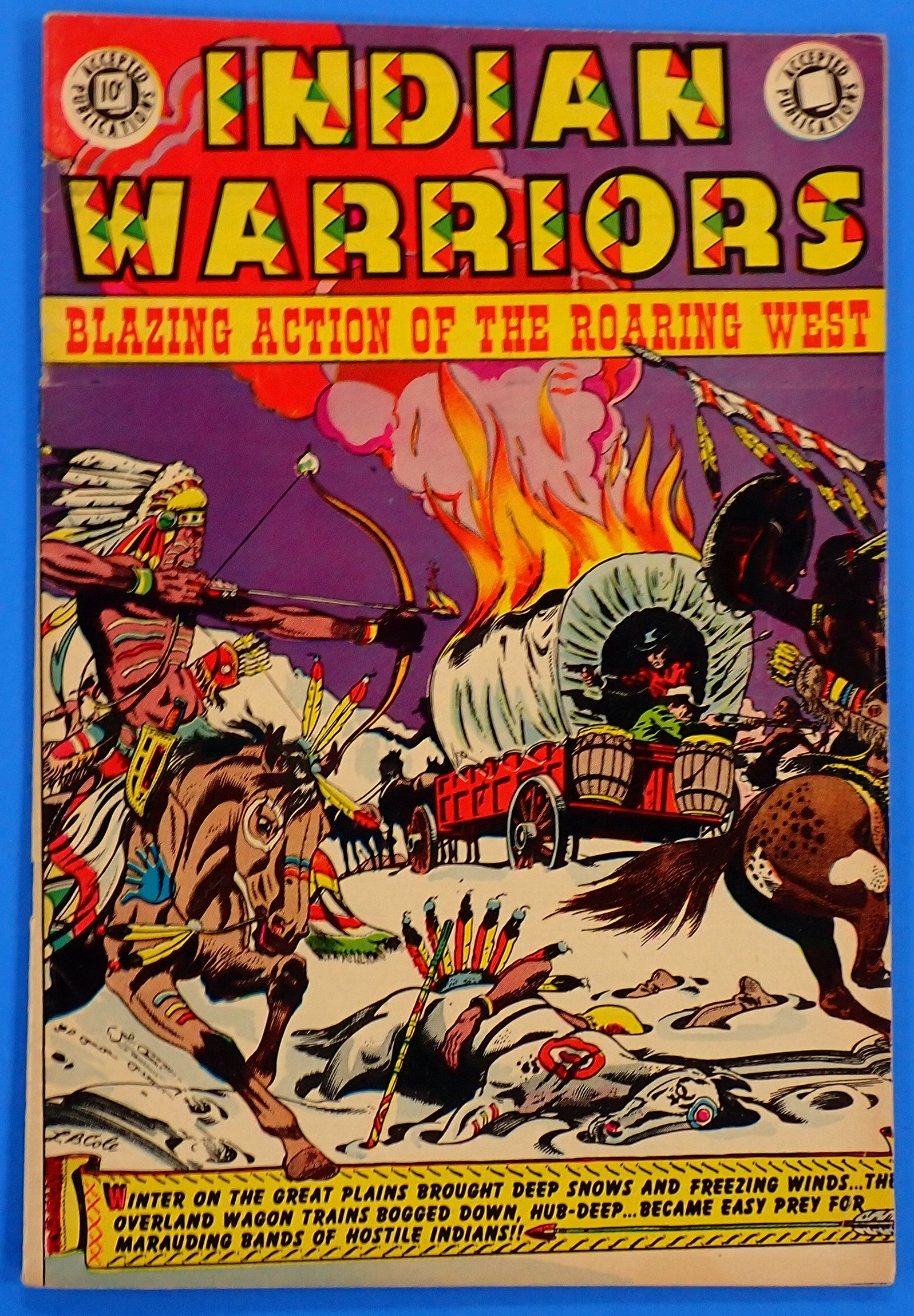 Indian Warriors (1951) FN 6.0 - L.B. Cole Cover