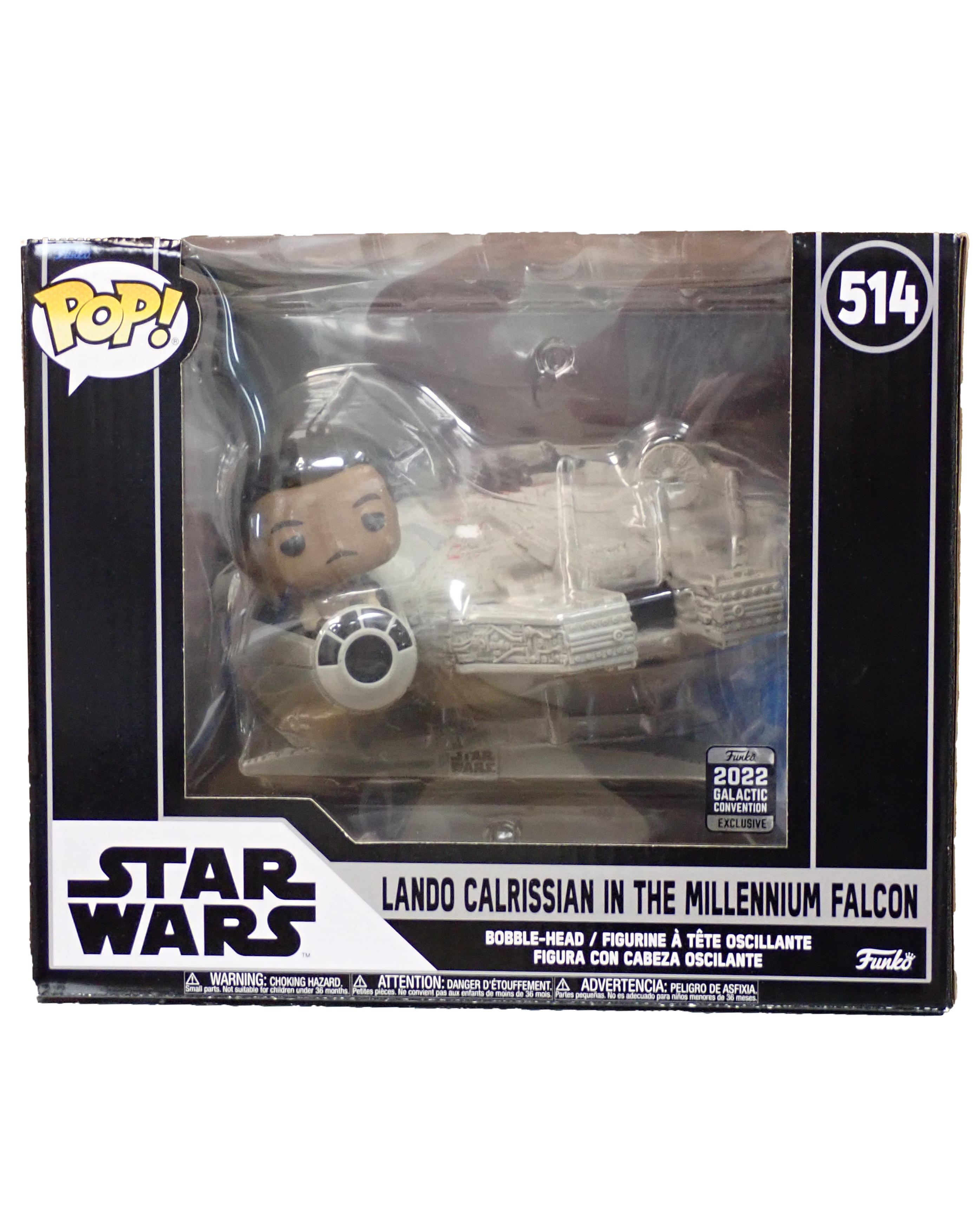 Lando Calrissian in the Millennium Falcon - POP! #514