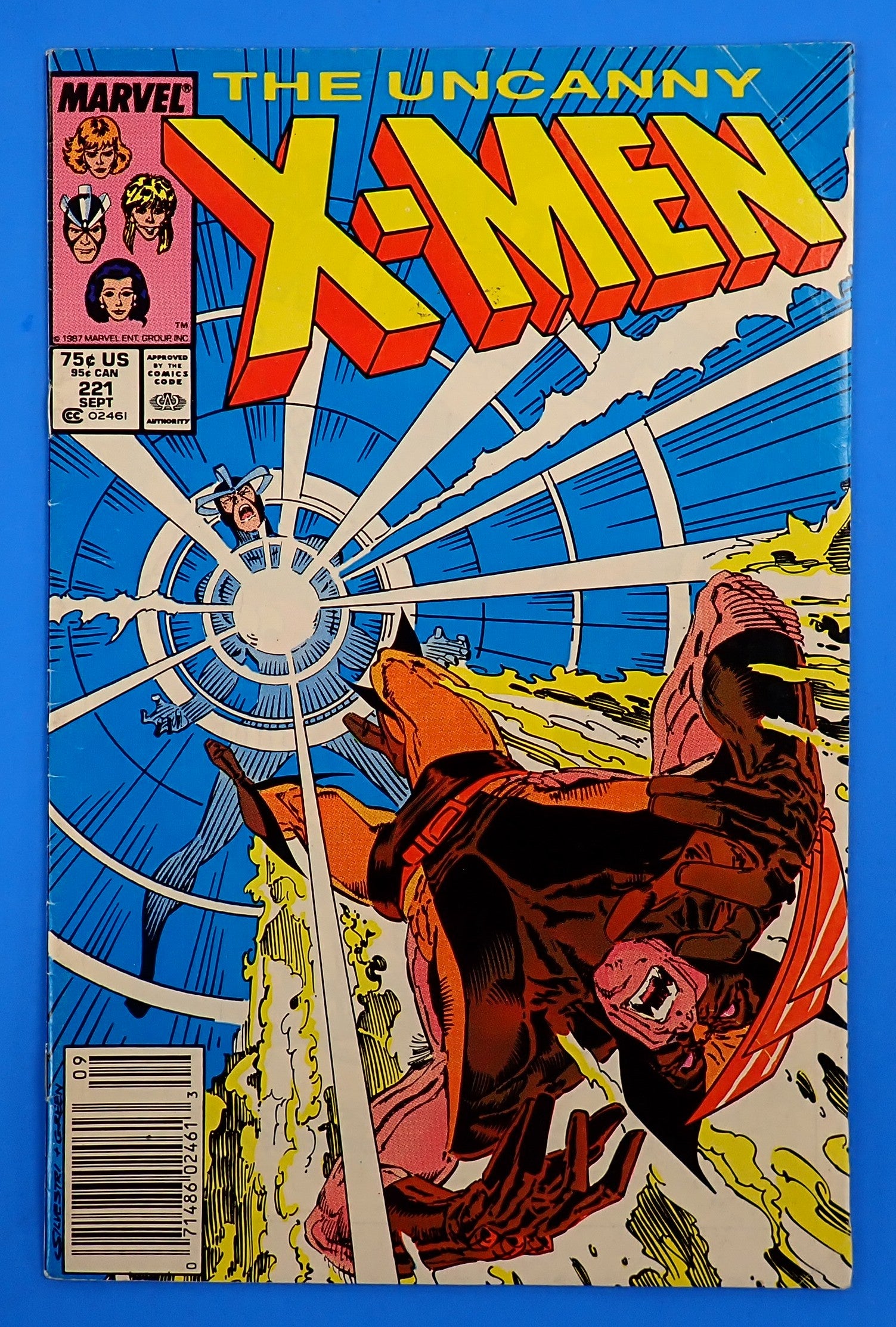 Uncanny X-Men #221 (1987) - VG+ (4.5) - 1st Full App. Mr. Sinister