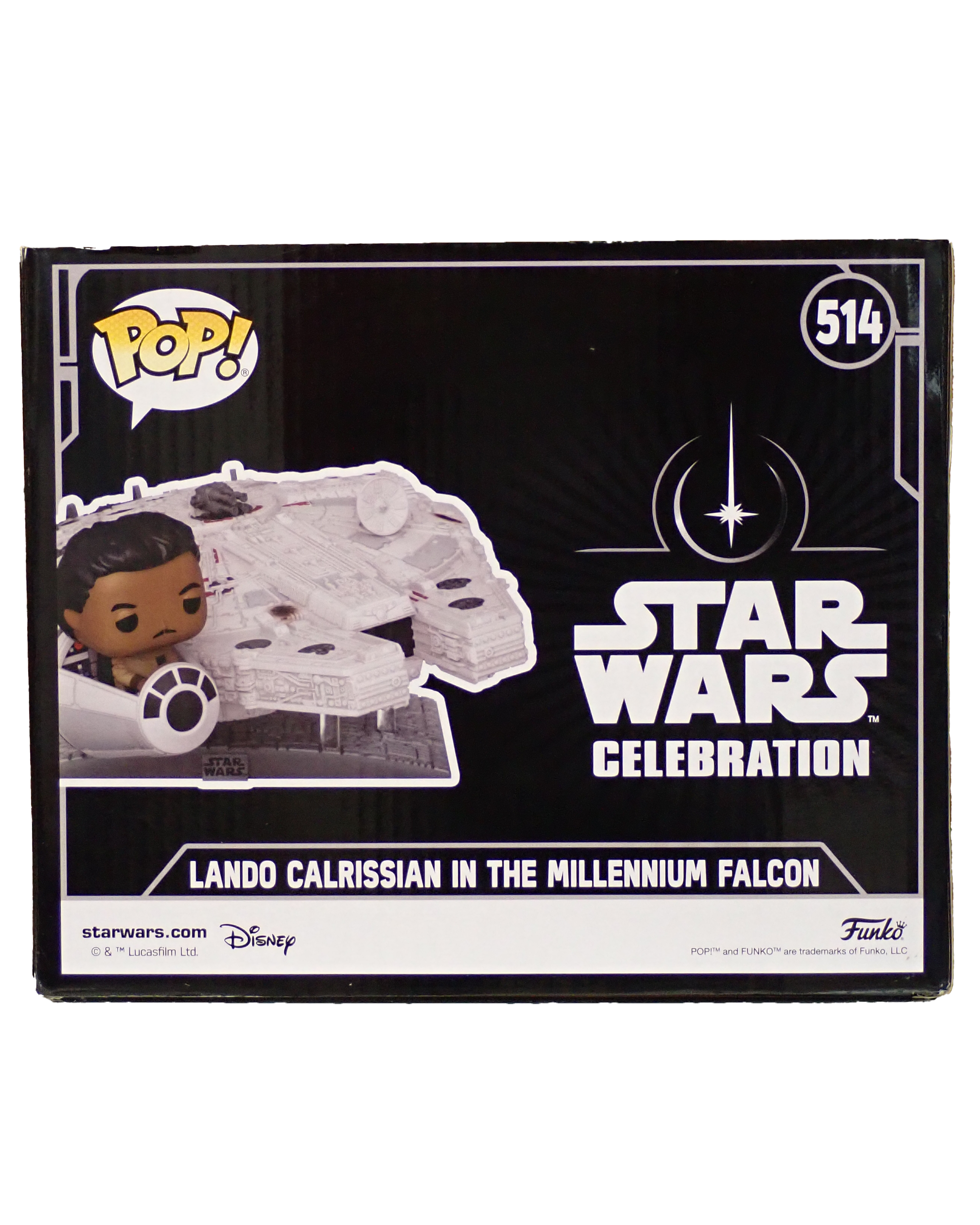 Lando Calrissian in the Millennium Falcon - POP! #514