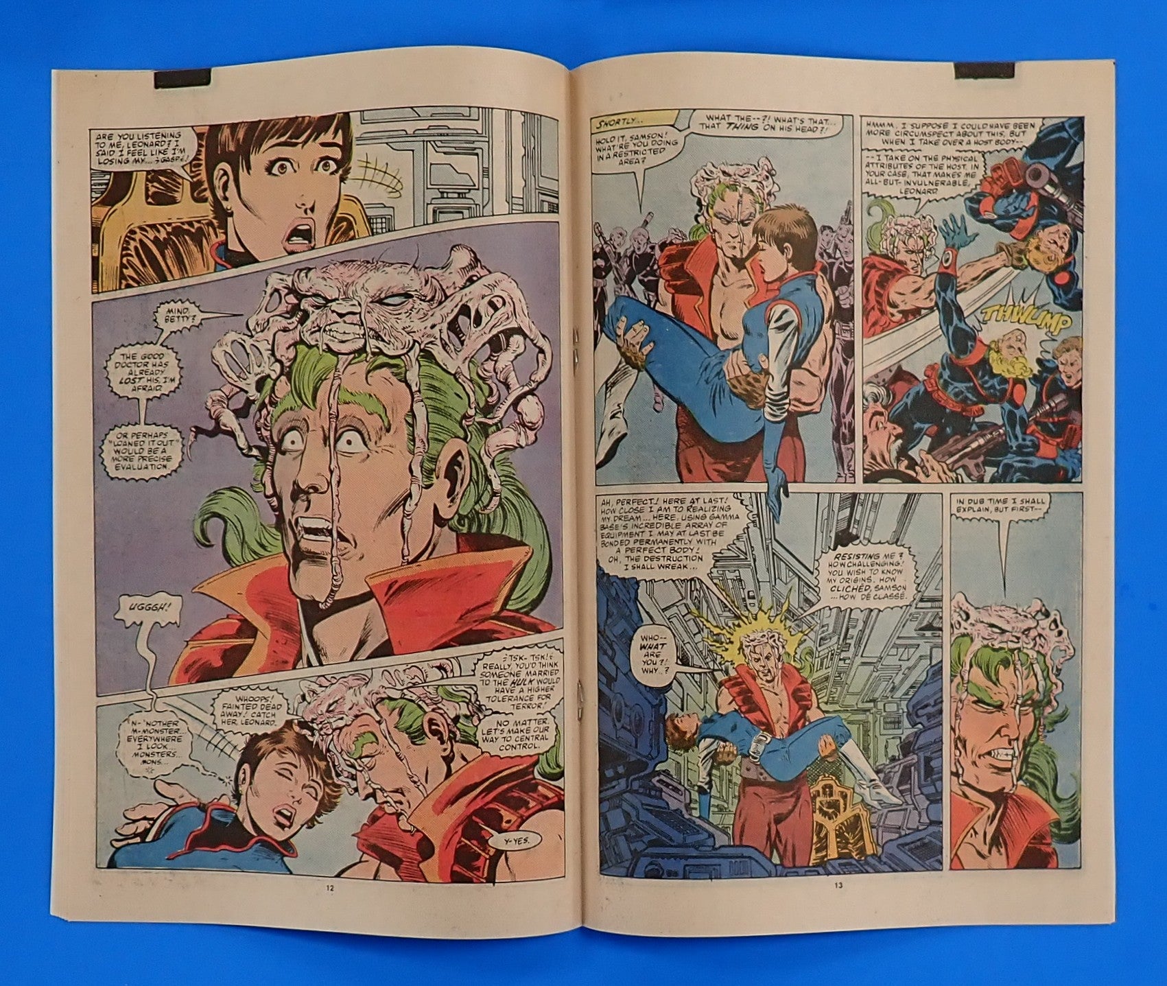 Incredible Hulk #330 (1987) - VF+/NM (8.5-9.0) - 1st McFarlane Main Title Art