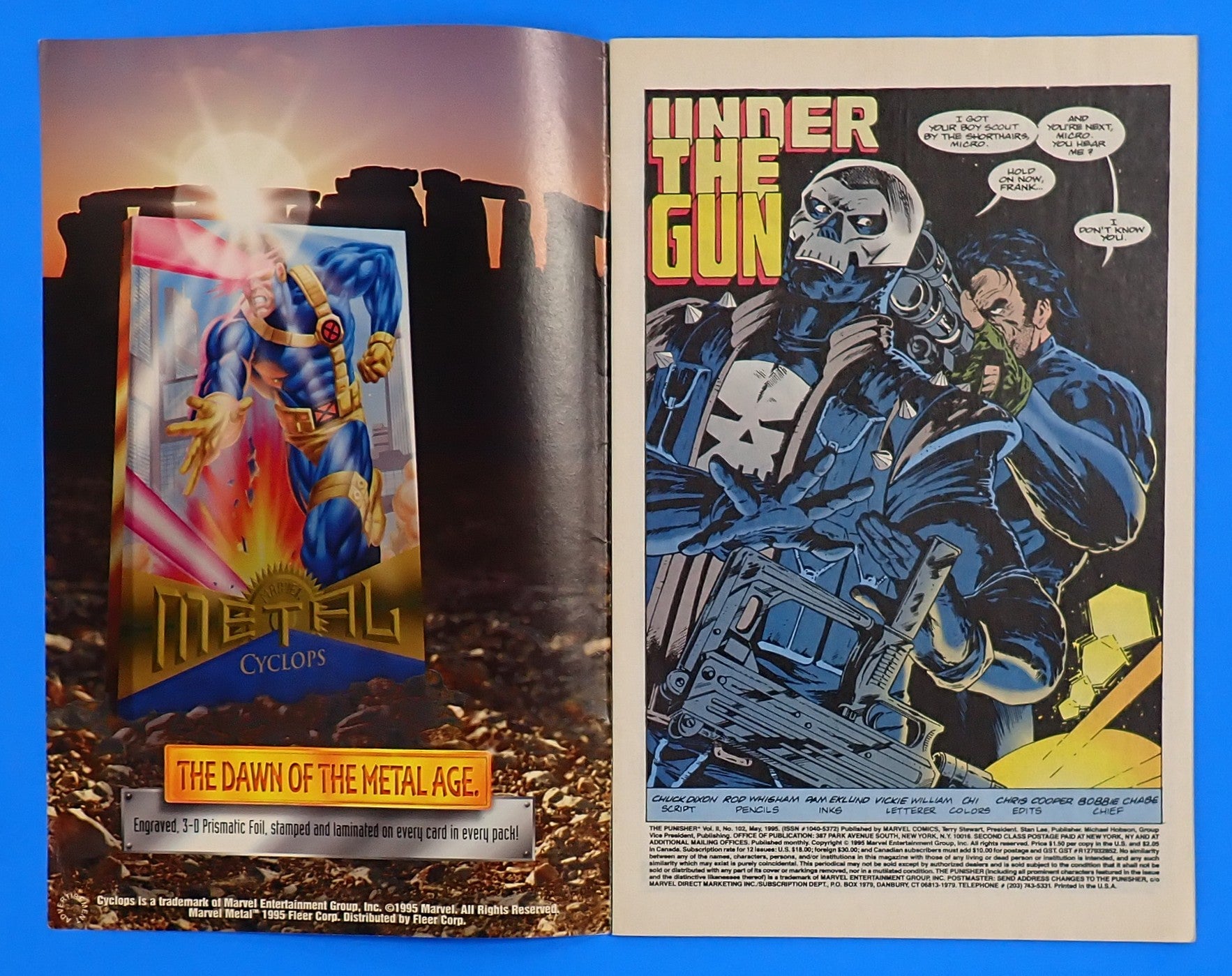 Punisher #102 (1995) - FN/VF (7.0) - Cover Art by Frank Teran