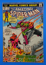 Amazing Spider-Man #122 (1973) - VG/VG- (3.5-4.0) - Death of Green Goblin