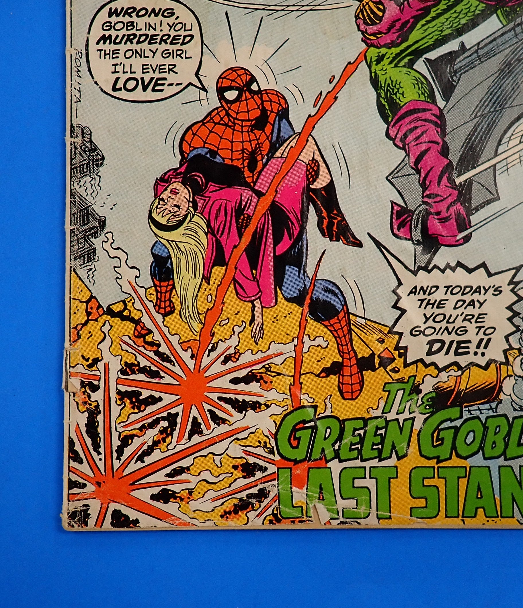 Amazing Spider-Man #122 (1973) - VG/VG- (3.5-4.0) - Death of Green Goblin