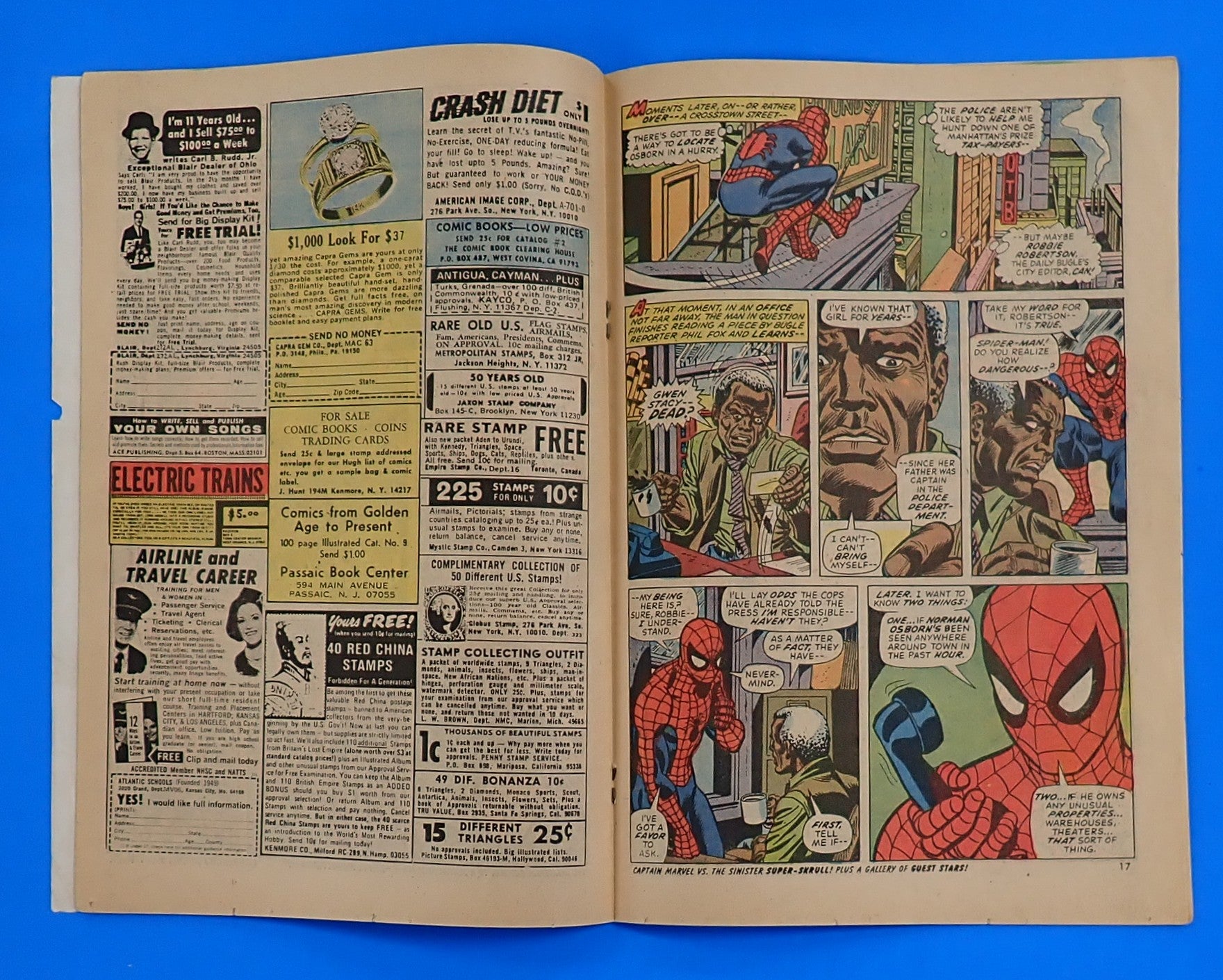 Amazing Spider-Man #122 (1973) - VG/VG- (3.5-4.0) - Death of Green Goblin