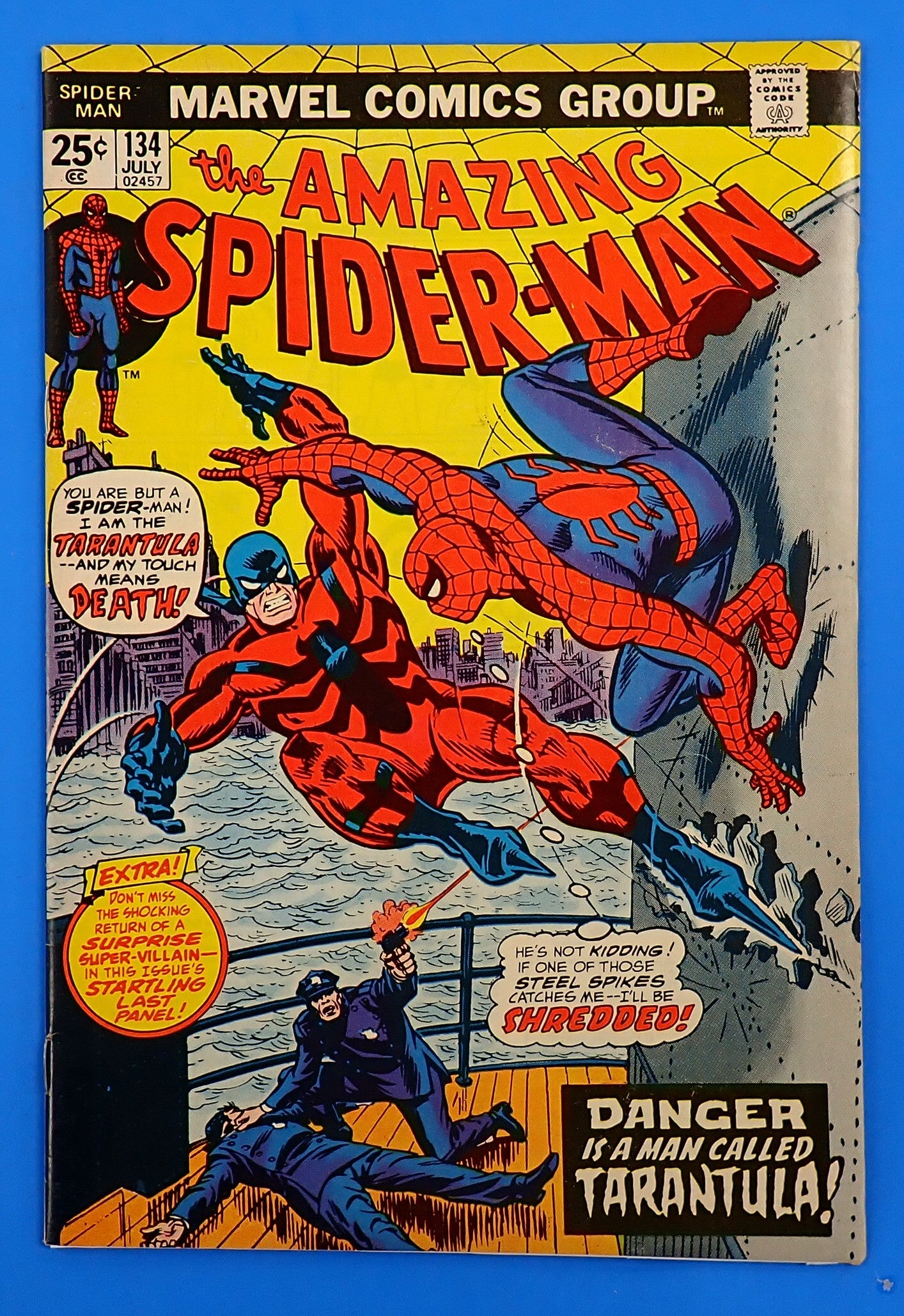Amazing Spider-Man #134 (1974) - FN/VF (7.0) - 1st App. Tarantula