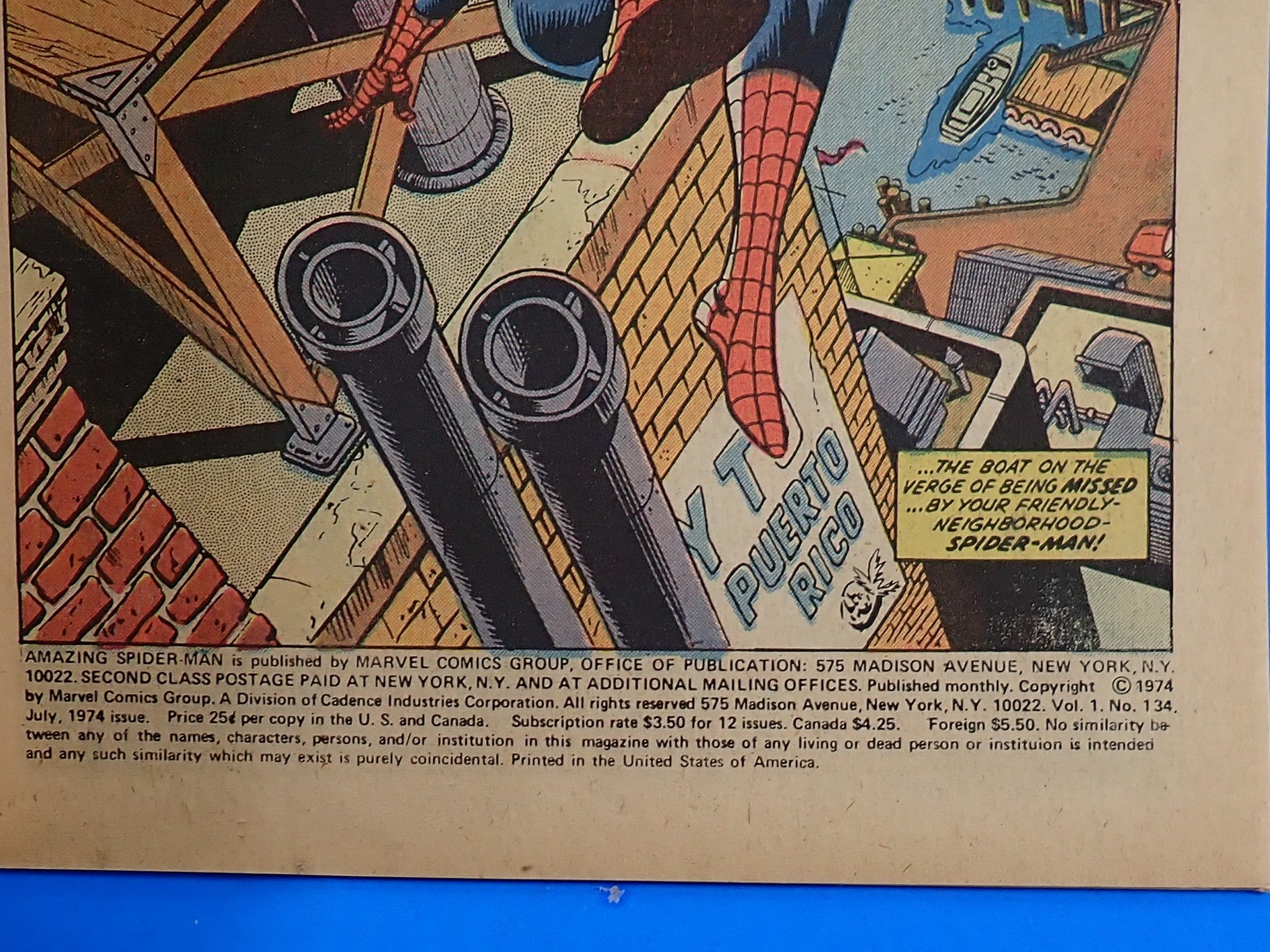 Amazing Spider-Man #134 (1974) - FN/VF (7.0) - 1st App. Tarantula