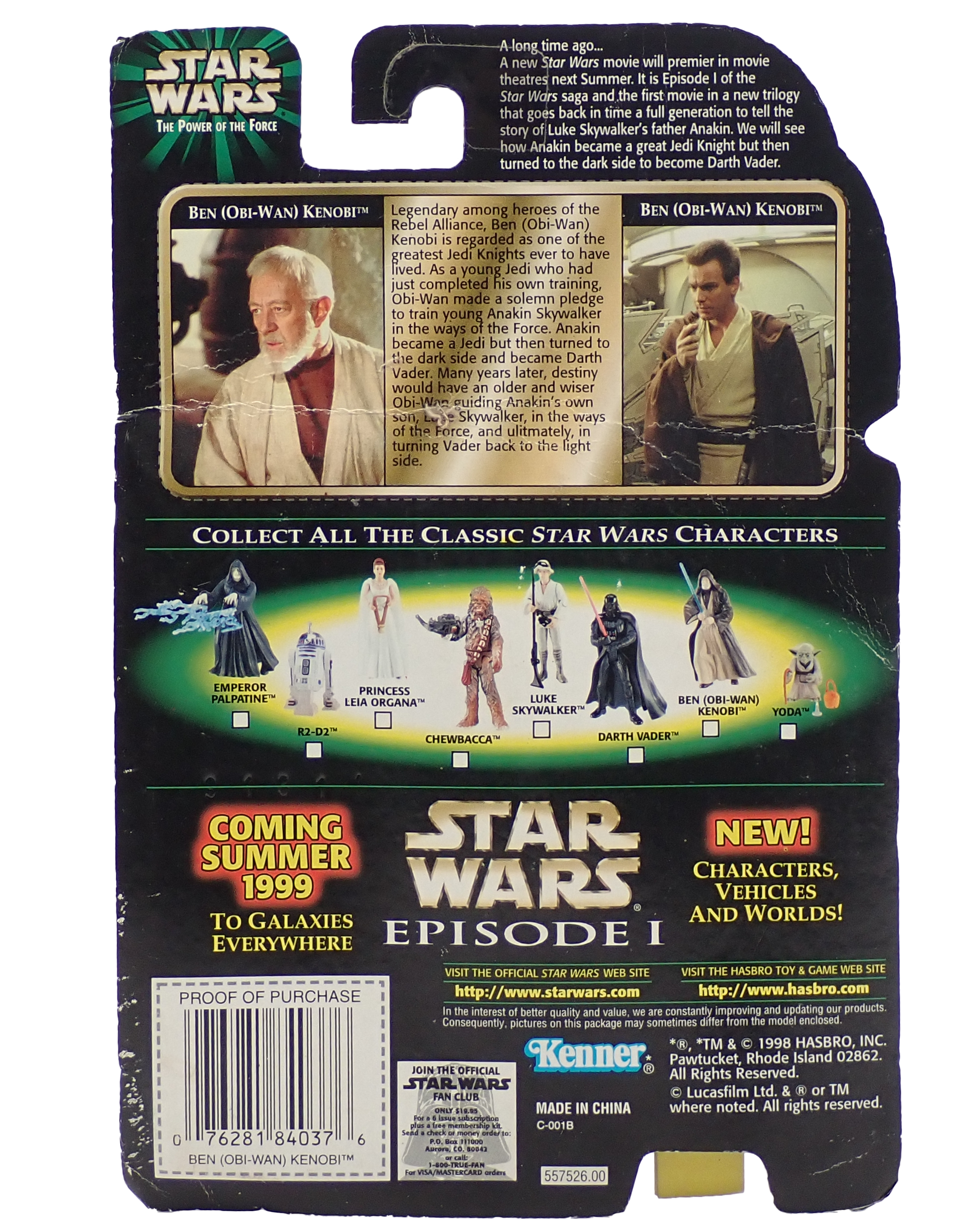 Ben (Obi-Wan) Kenobi (1998) - The Power of the Force