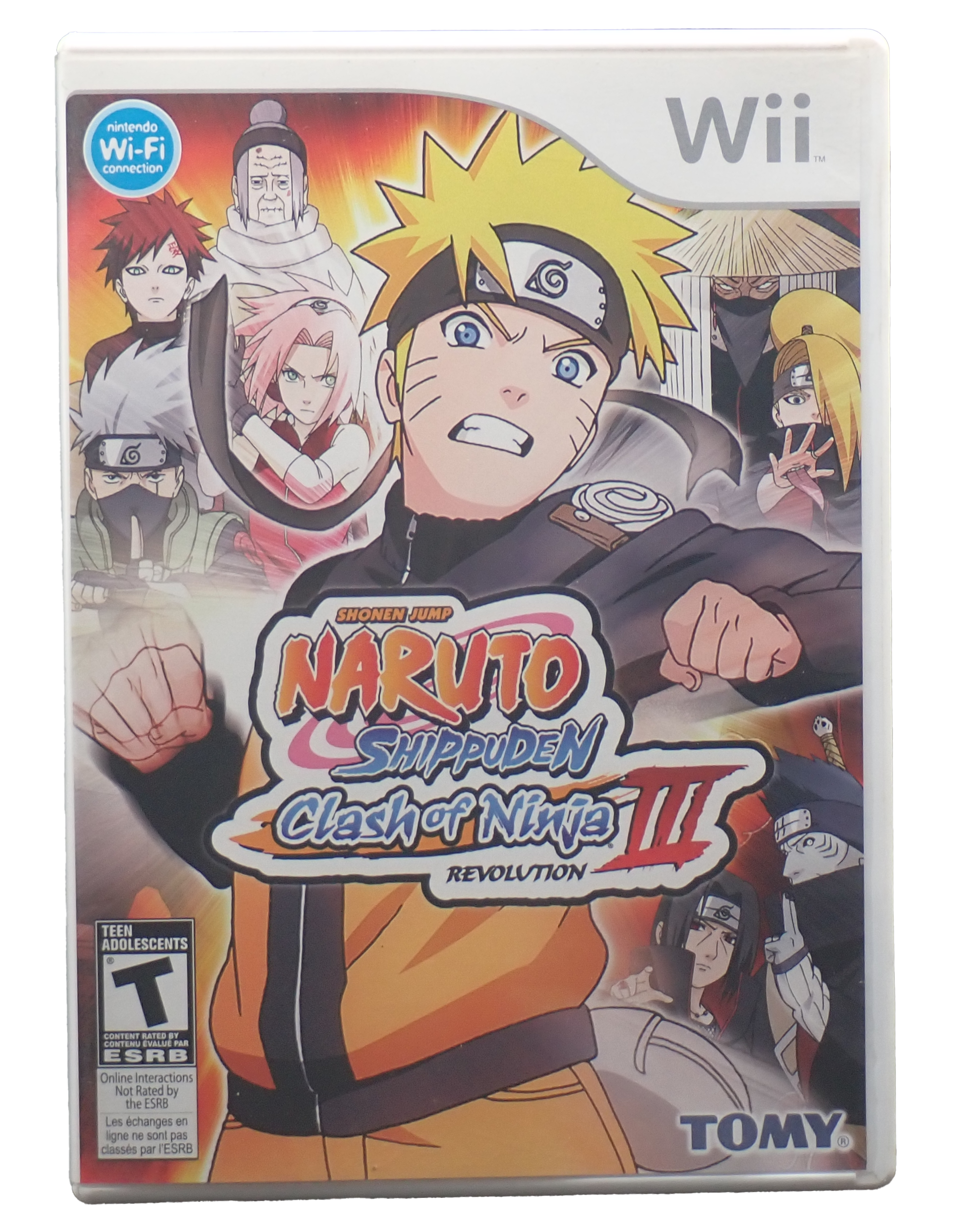 Naruto Shippuden Clash of Ninja Revolution III - Wii