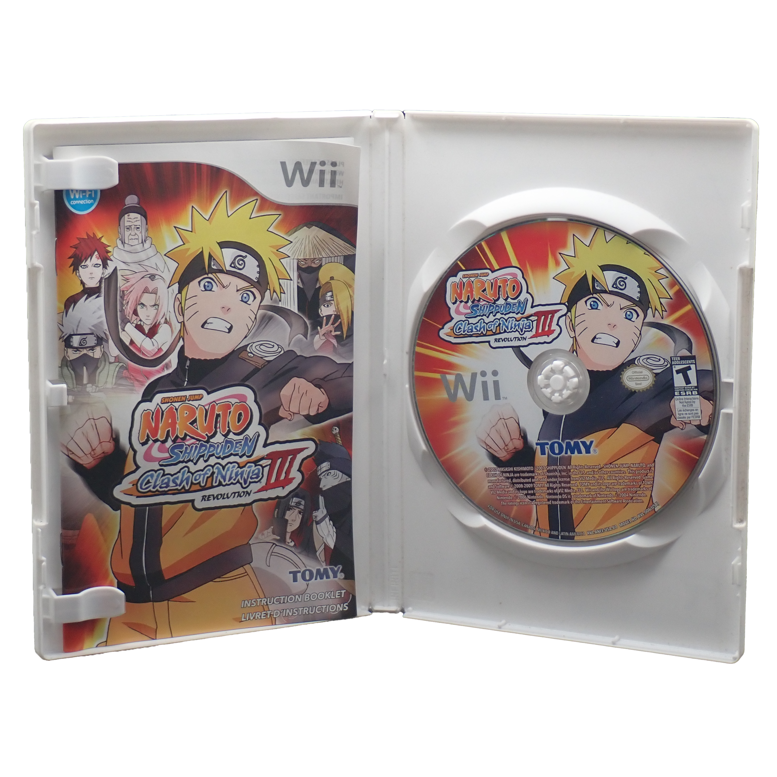 Naruto Shippuden Clash of Ninja Revolution III - Wii