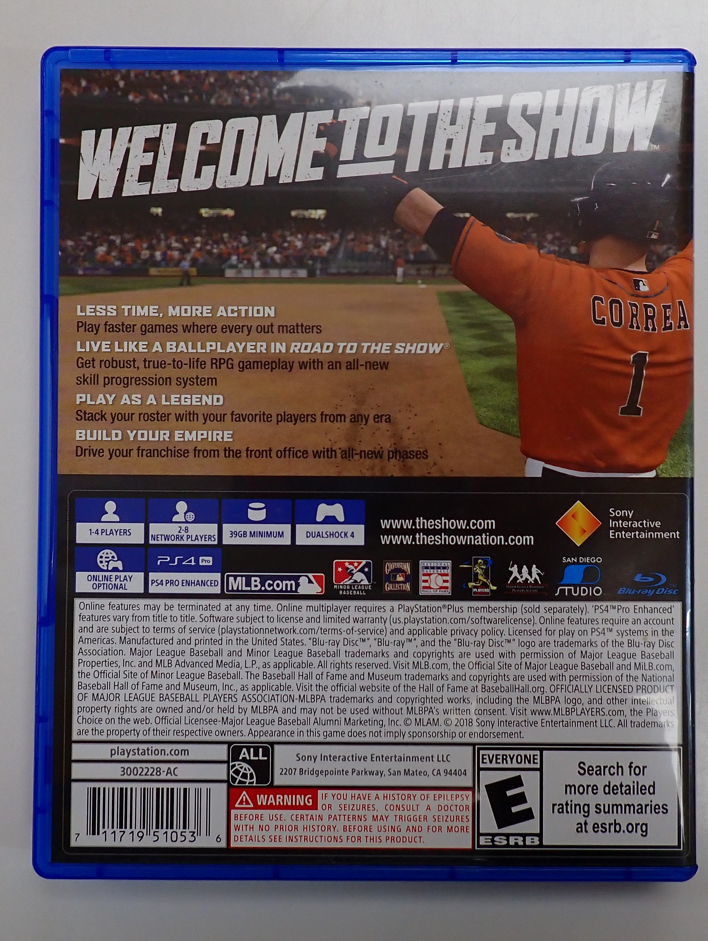 MLB The Show 18 - PS4 [Pre-Owned]