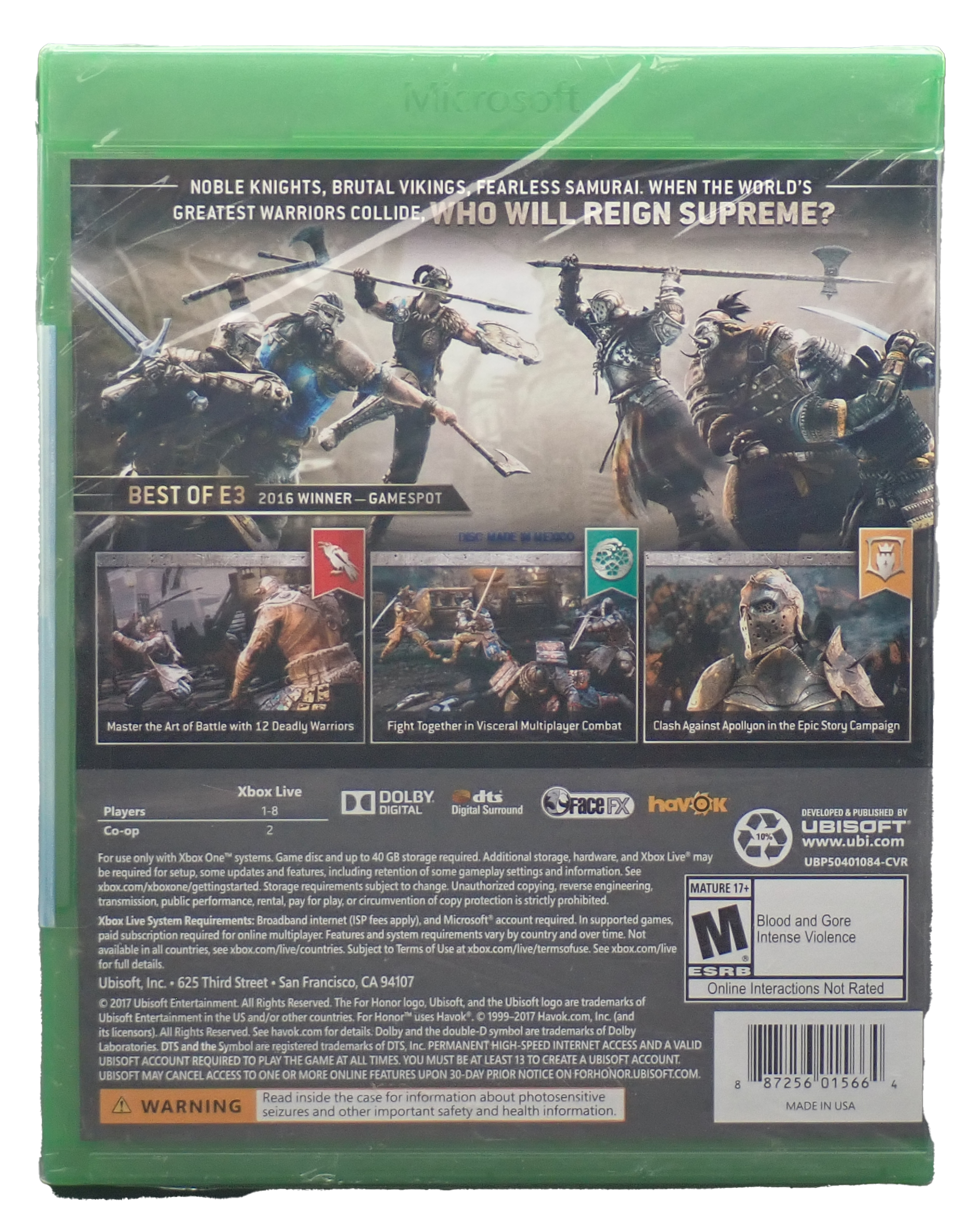 For Honor - Xbox One