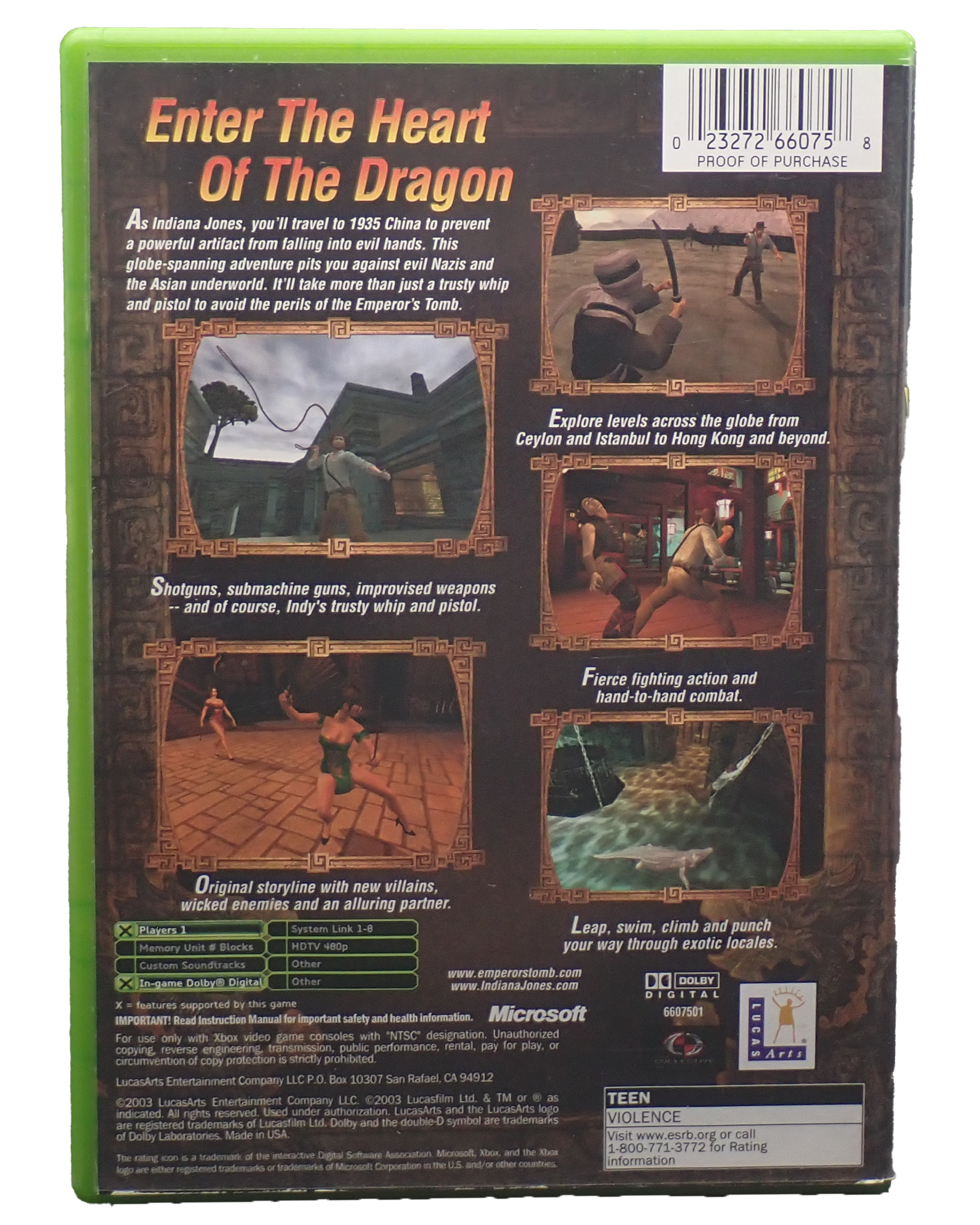 Indiana Jones and the Emperor's Tomb - Xbox