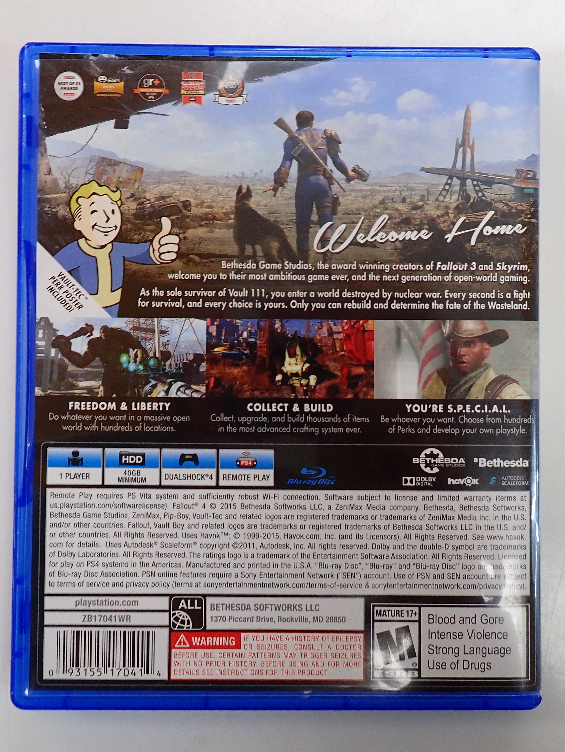 Fallout 4 - PS4 [Pre-Owned]
