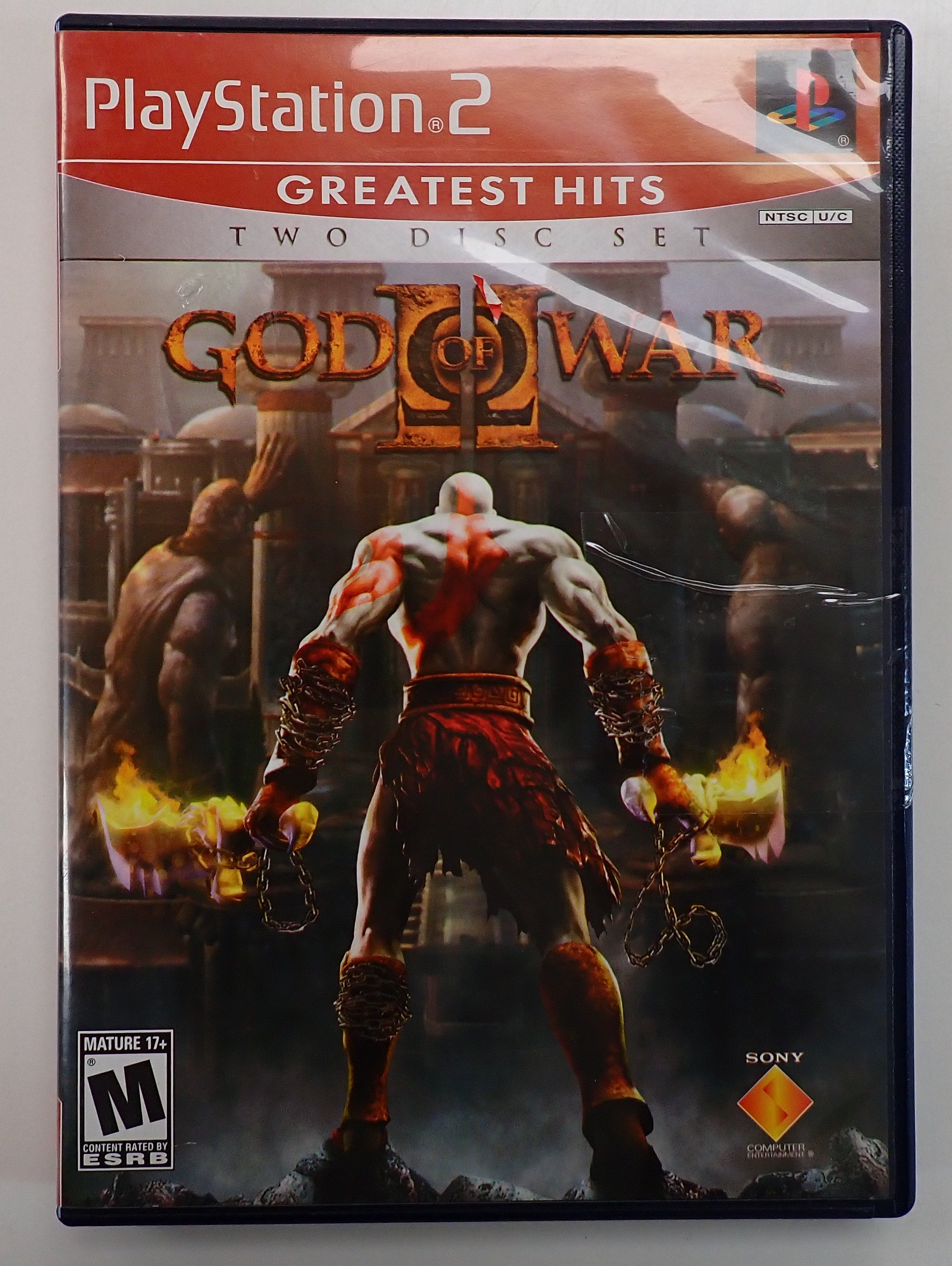 God of War II Greatest Hits 2 Disc Set - PS2 [Pre-Owned]
