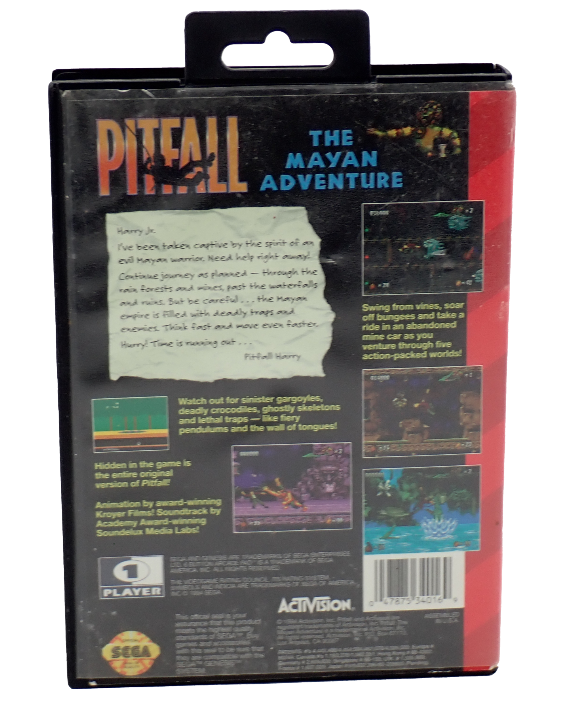 Pitfall The Mayan Adventure - Genesis