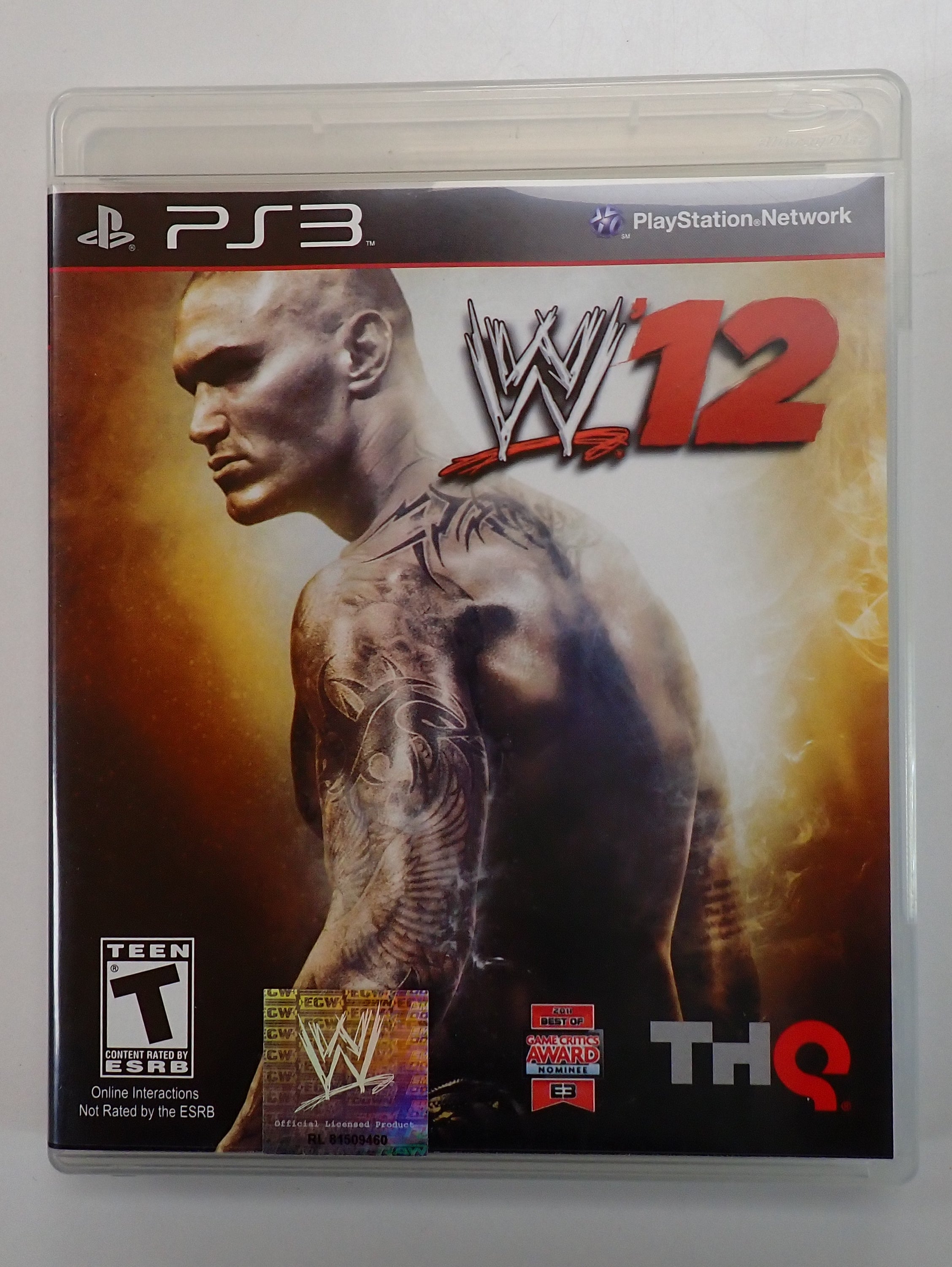 WWE 12 - PS3 [Pre-Owned]