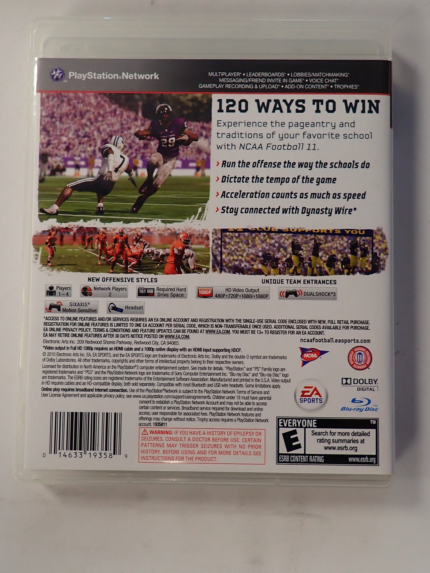 NCAA Football 11 - PS3