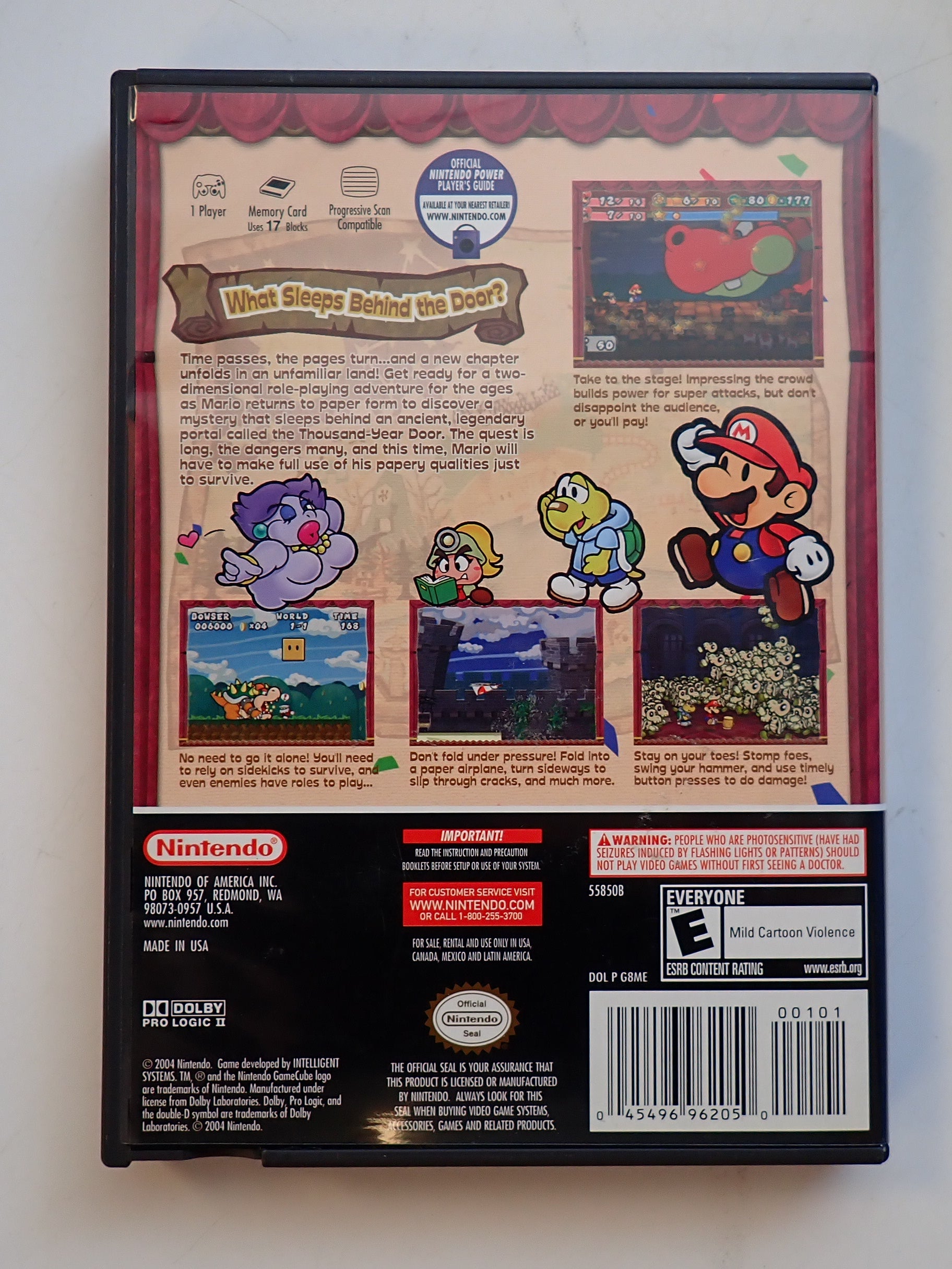 Paper Mario Thousand Year Door - Nintendo Gamecube