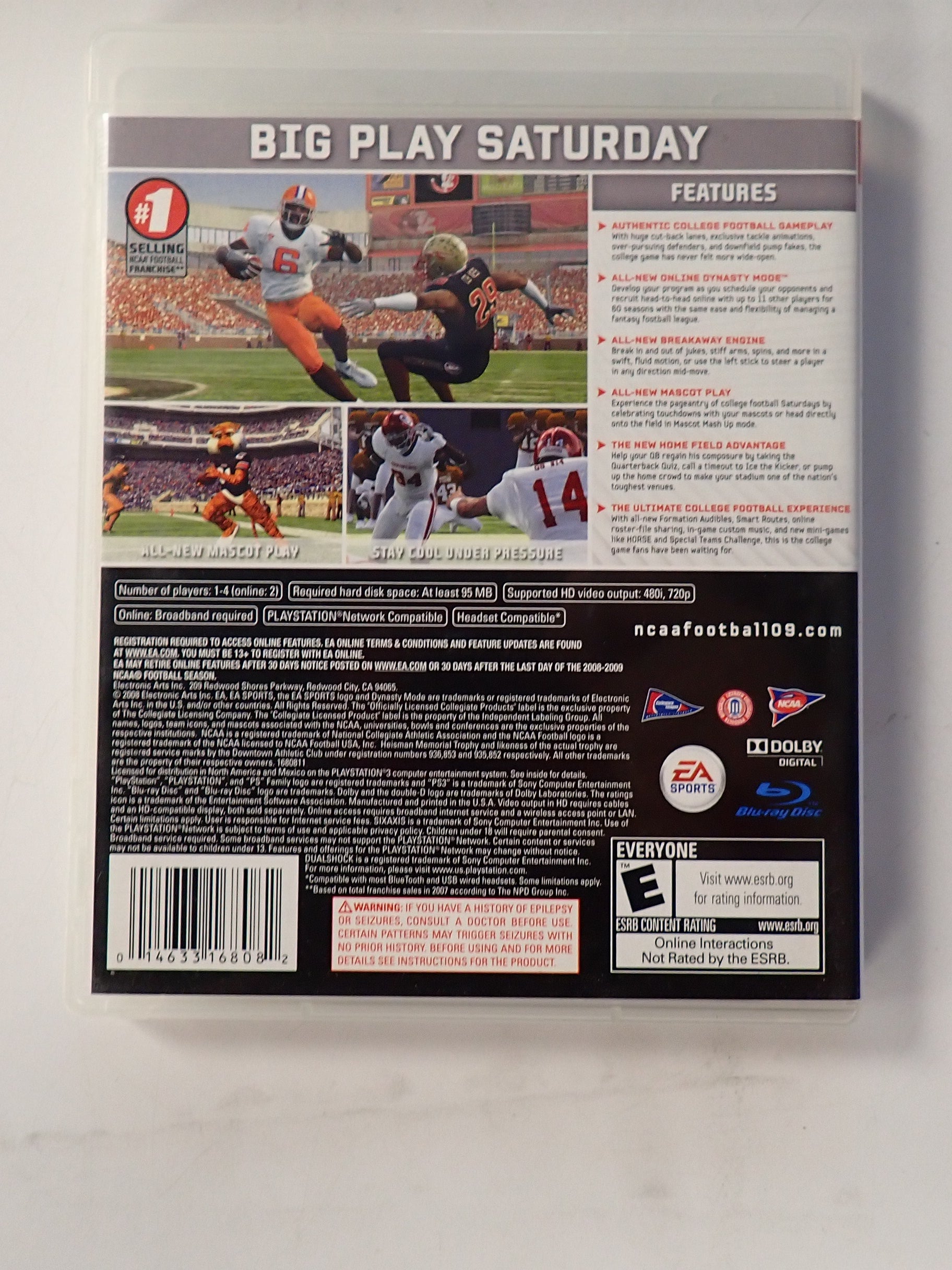 NCAA Football 09 - PS3