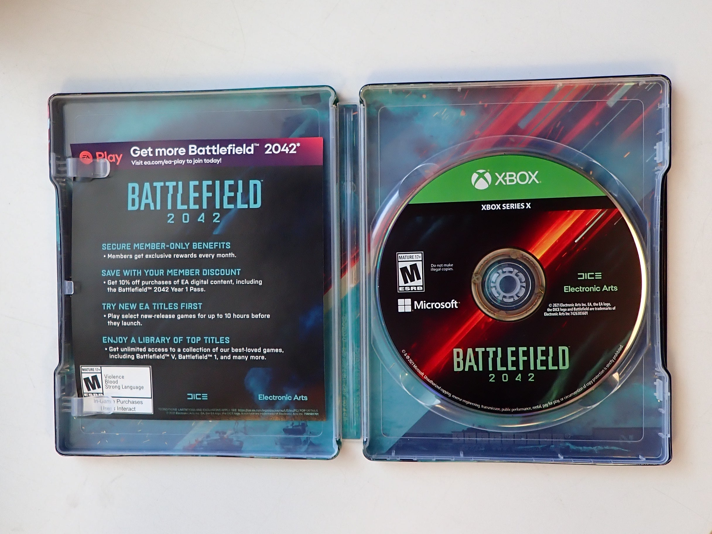 Battlefield 2042 Steelbook - Xbox Series X