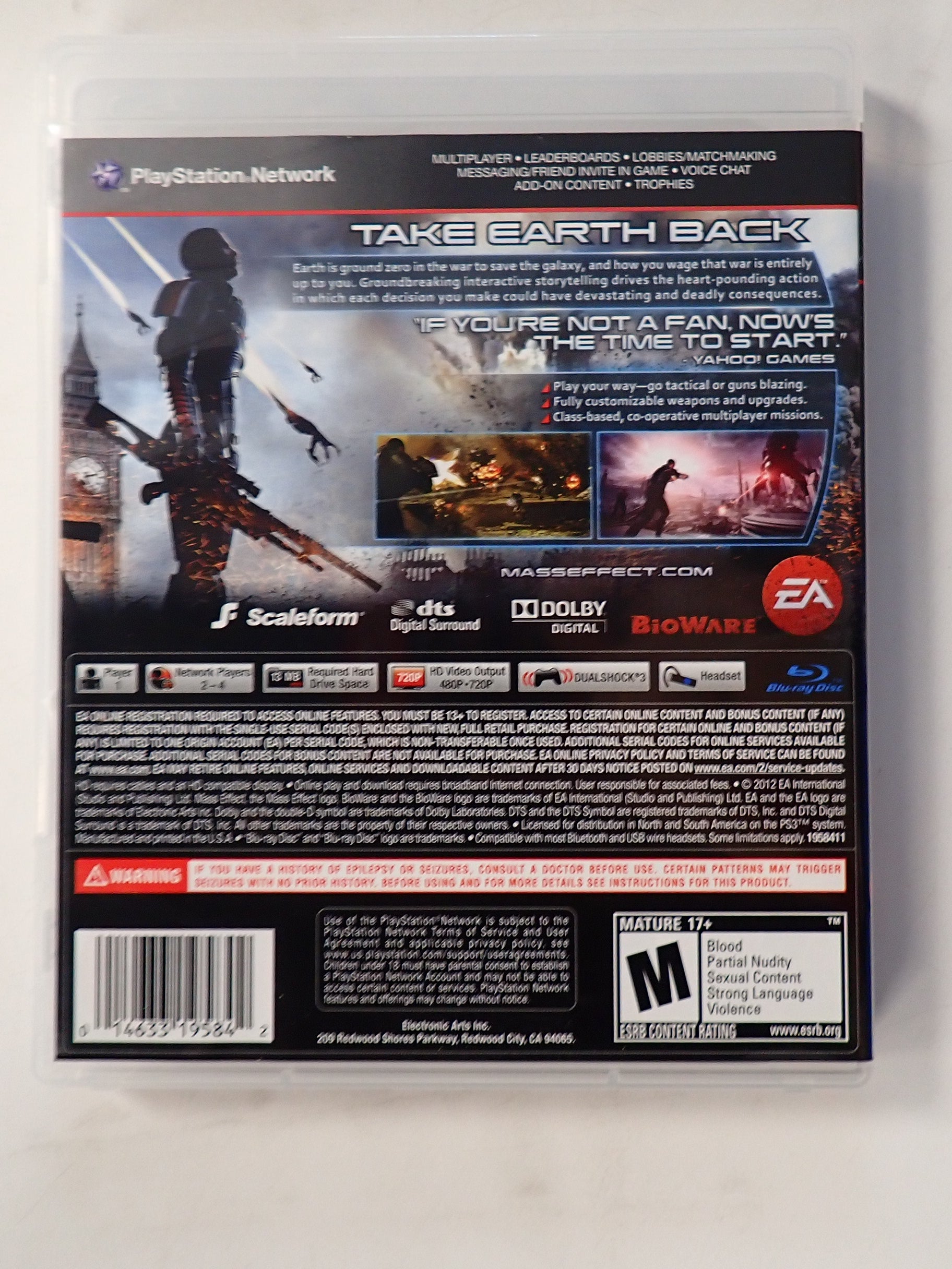 Mass Effect 3 - PS3