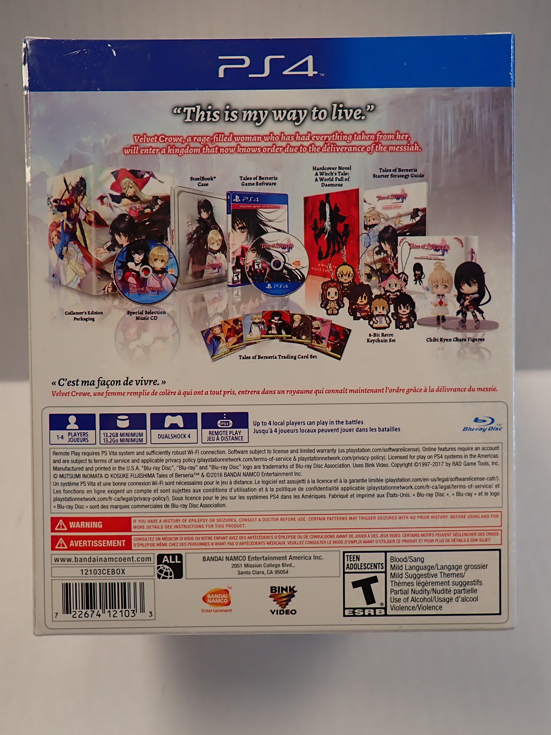 Tales of Berseria Collector's Edition - PS4