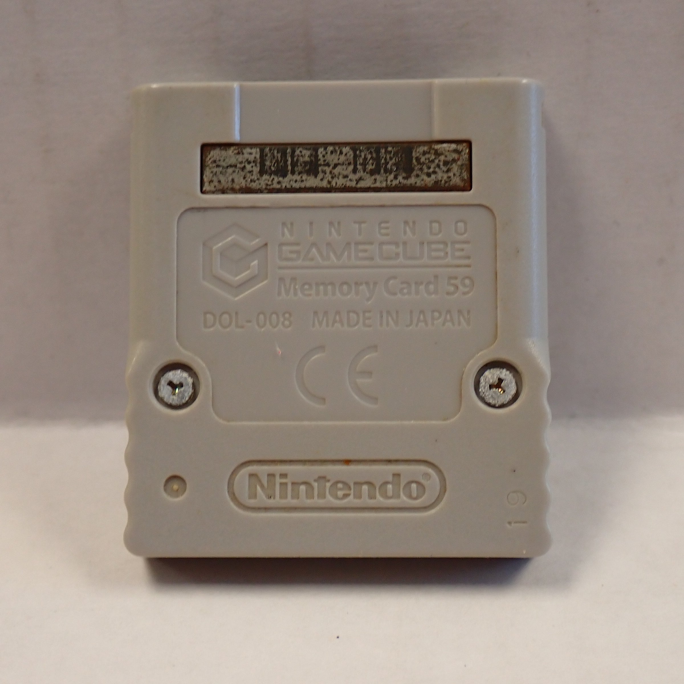 Gamecube Memory Card Nintendo OEM [Pre-Owned]