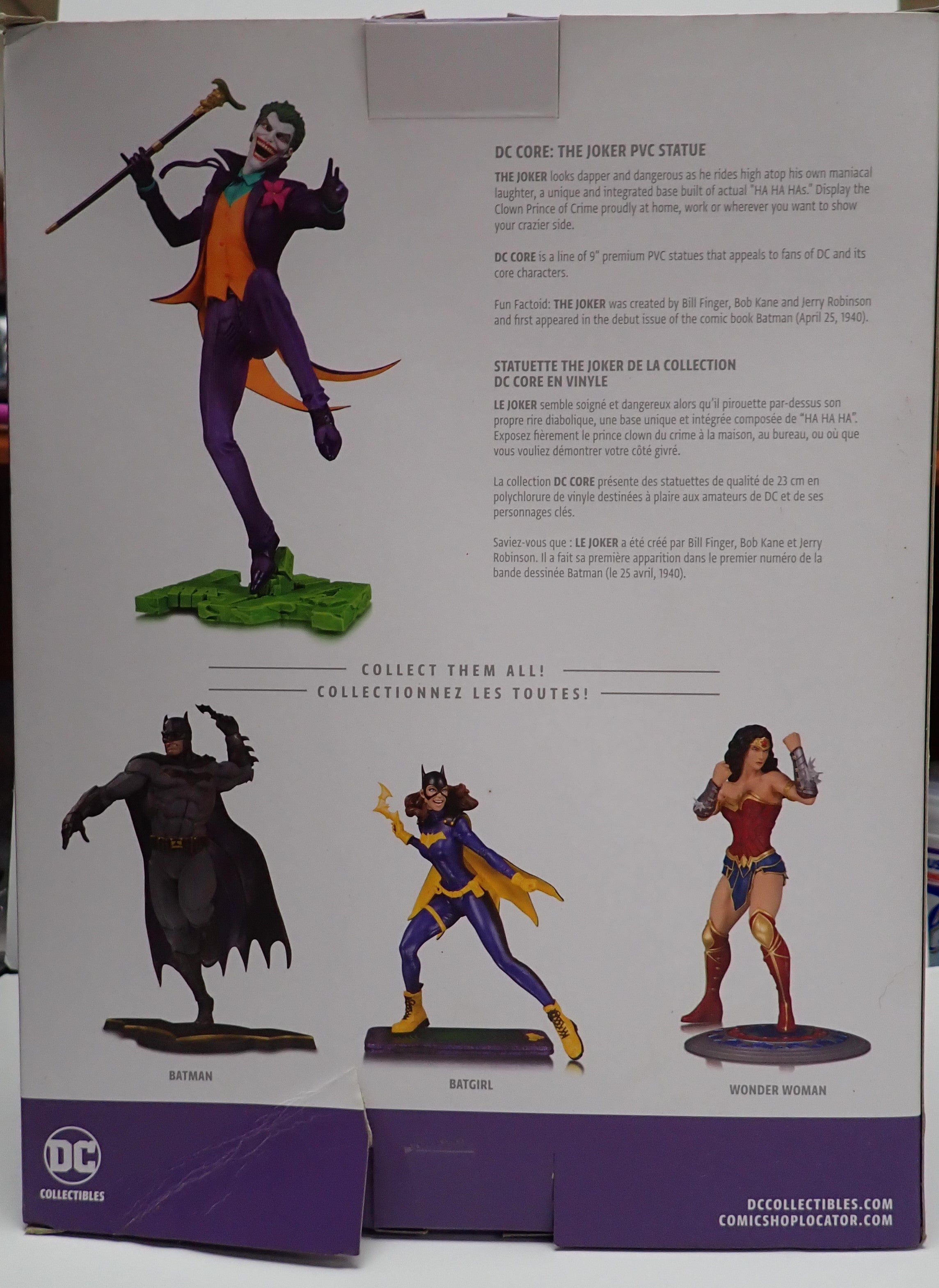 DC Collectibles DC Core: the Joker Pvc Vinyl Statue