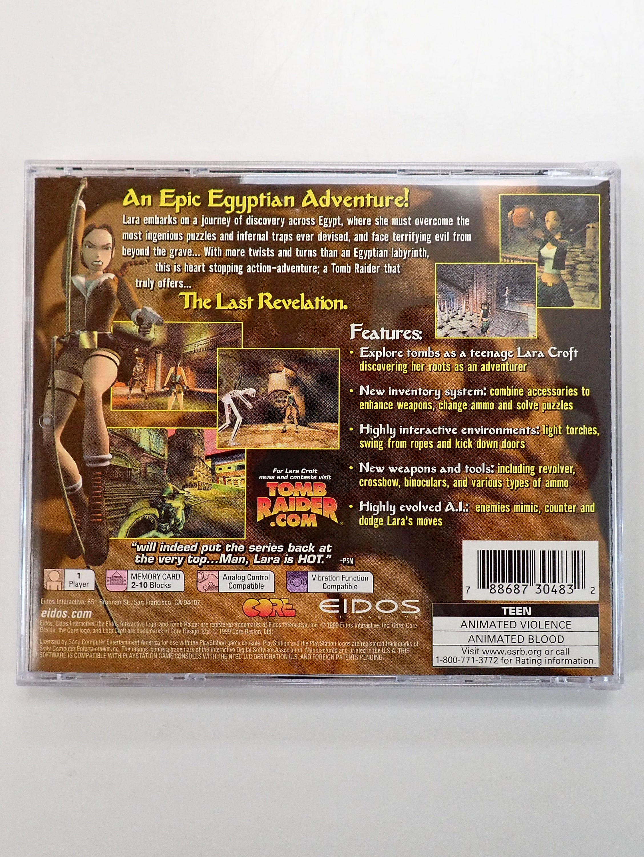 Tomb Raider the Last Revelation - PS1 [Pre-Owned]