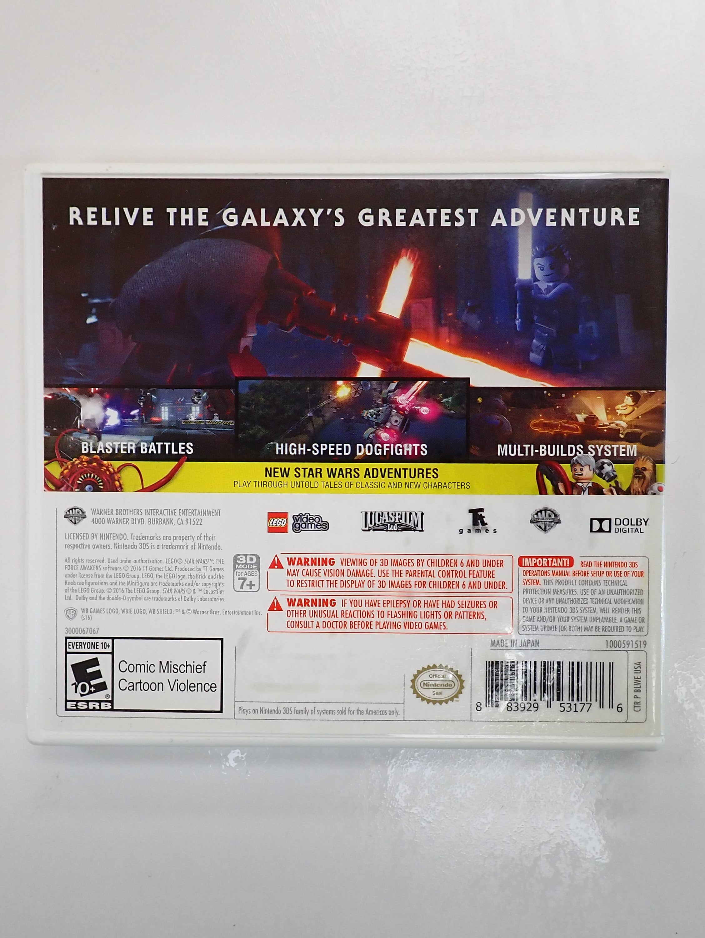 Lego Star Wars The Force Awakens - 3DS [Pre-Owned]