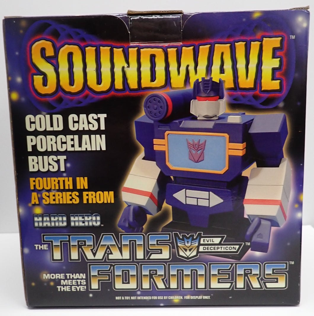 Soundwave Cold Cast Porcelain Bust 1306/5000