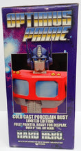 Load image into Gallery viewer, Optimus Prime Cold Cast Porcelain Bust 6089/7000
