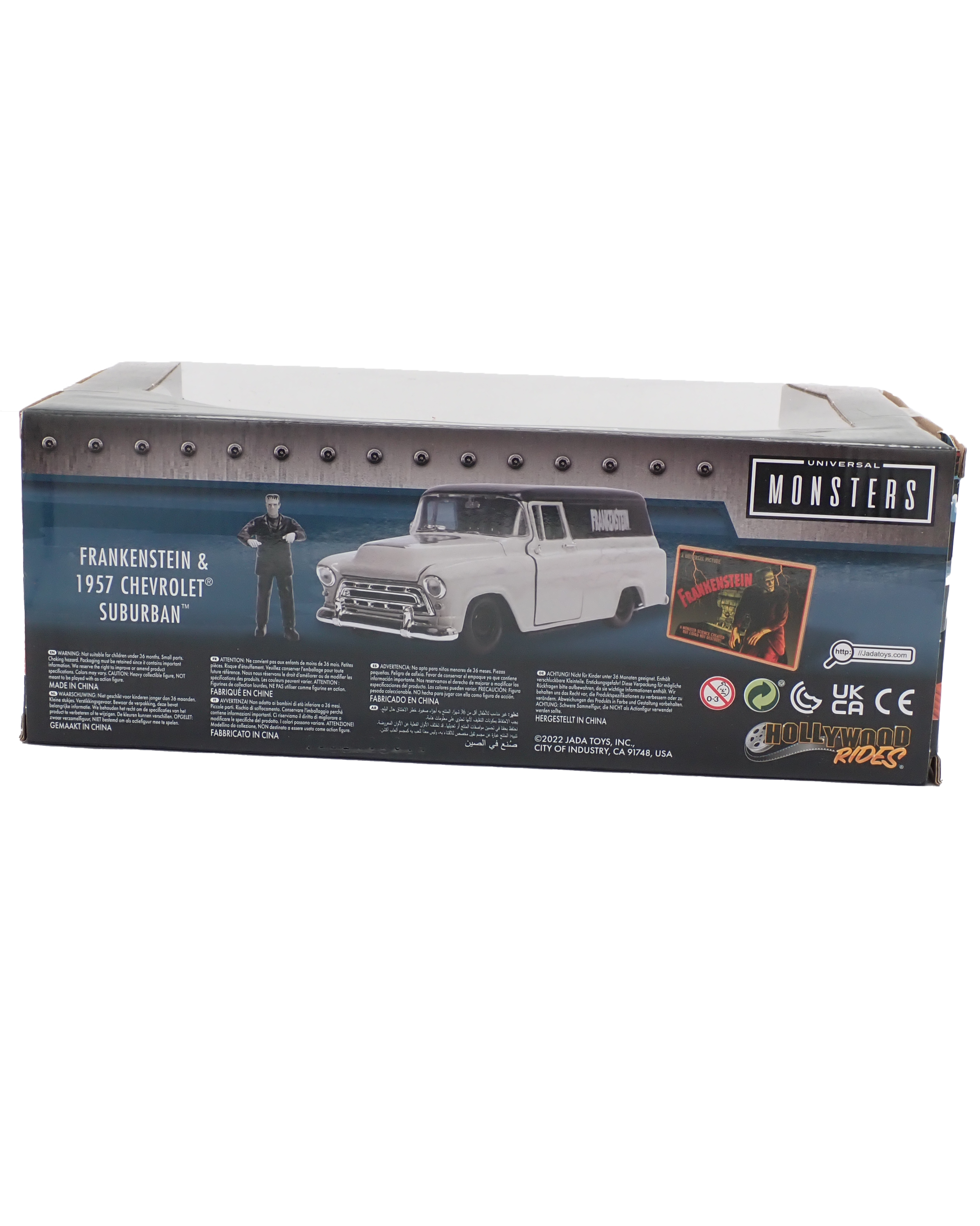 Frankenstein & 1957 Chevrolet® Suburban™ - Jada Figure