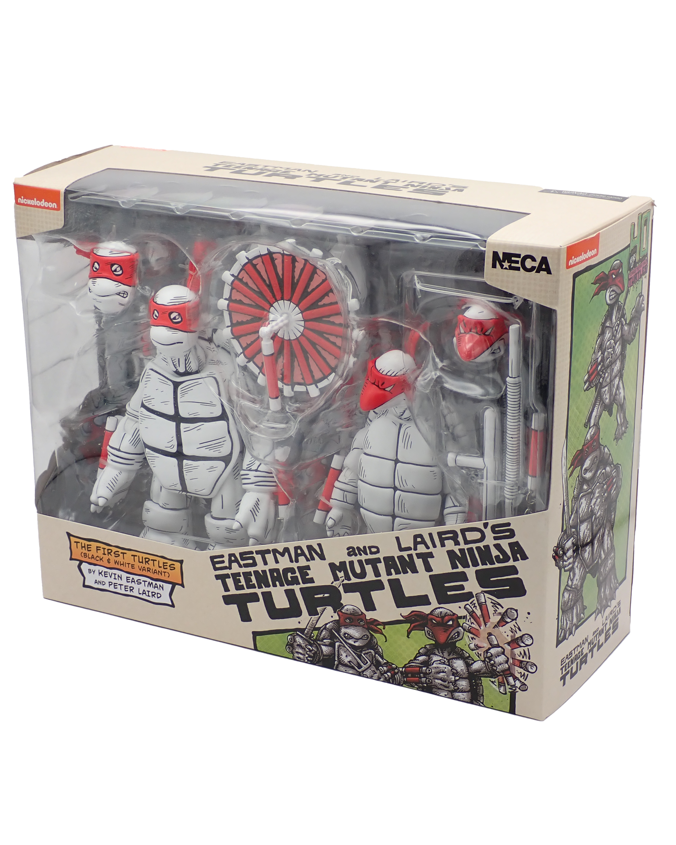 The First Turtles (Black& White) - Eastman and Laird's TMNT Figure