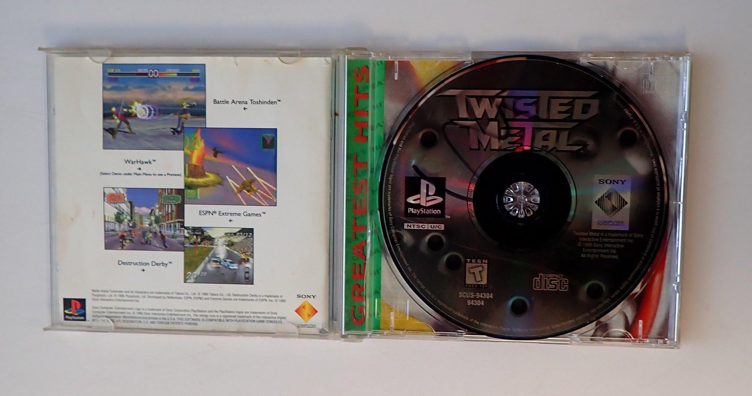 Twisted Metal [Greatest Hits] - PS1