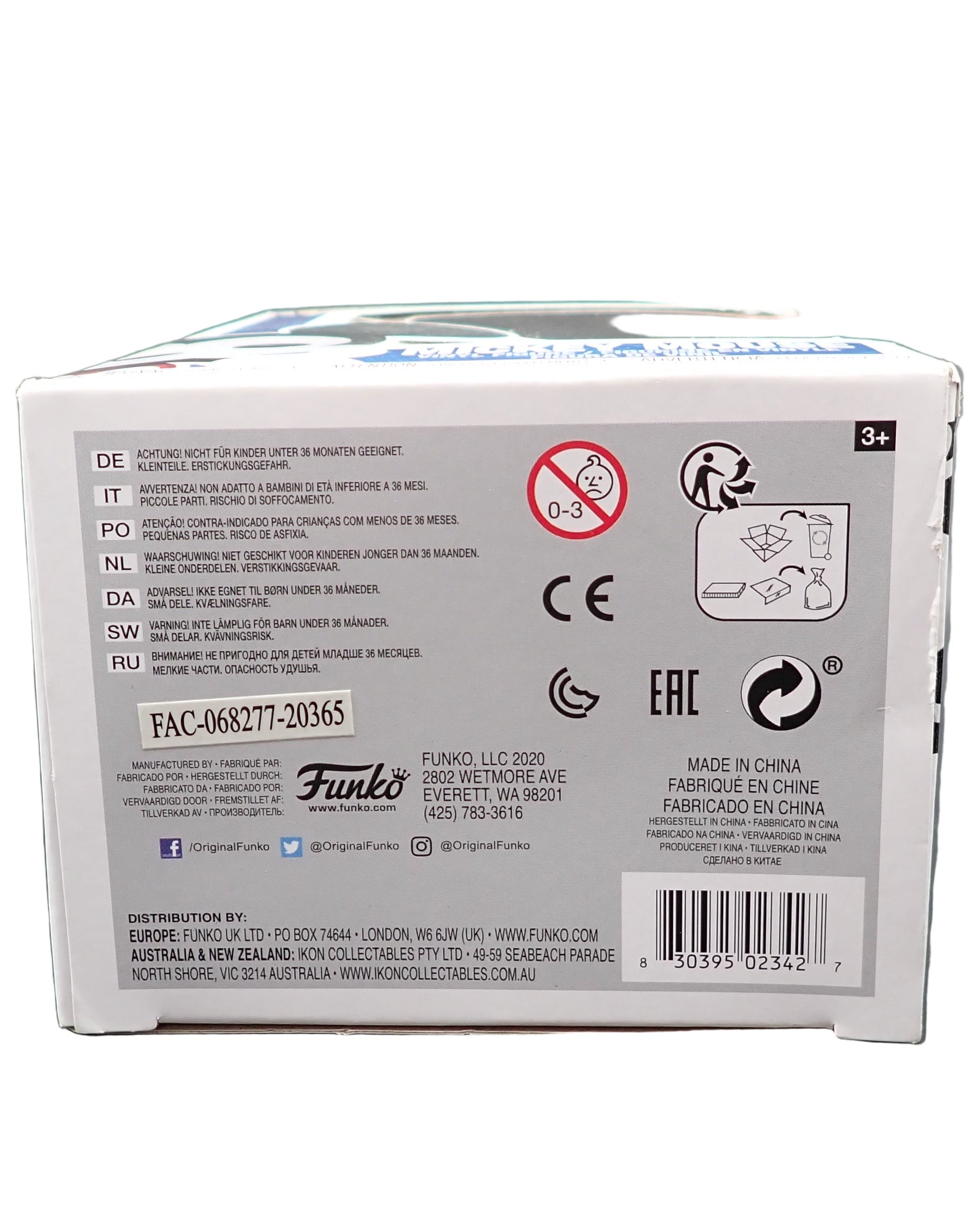 Mickey Mouse - POP! #01