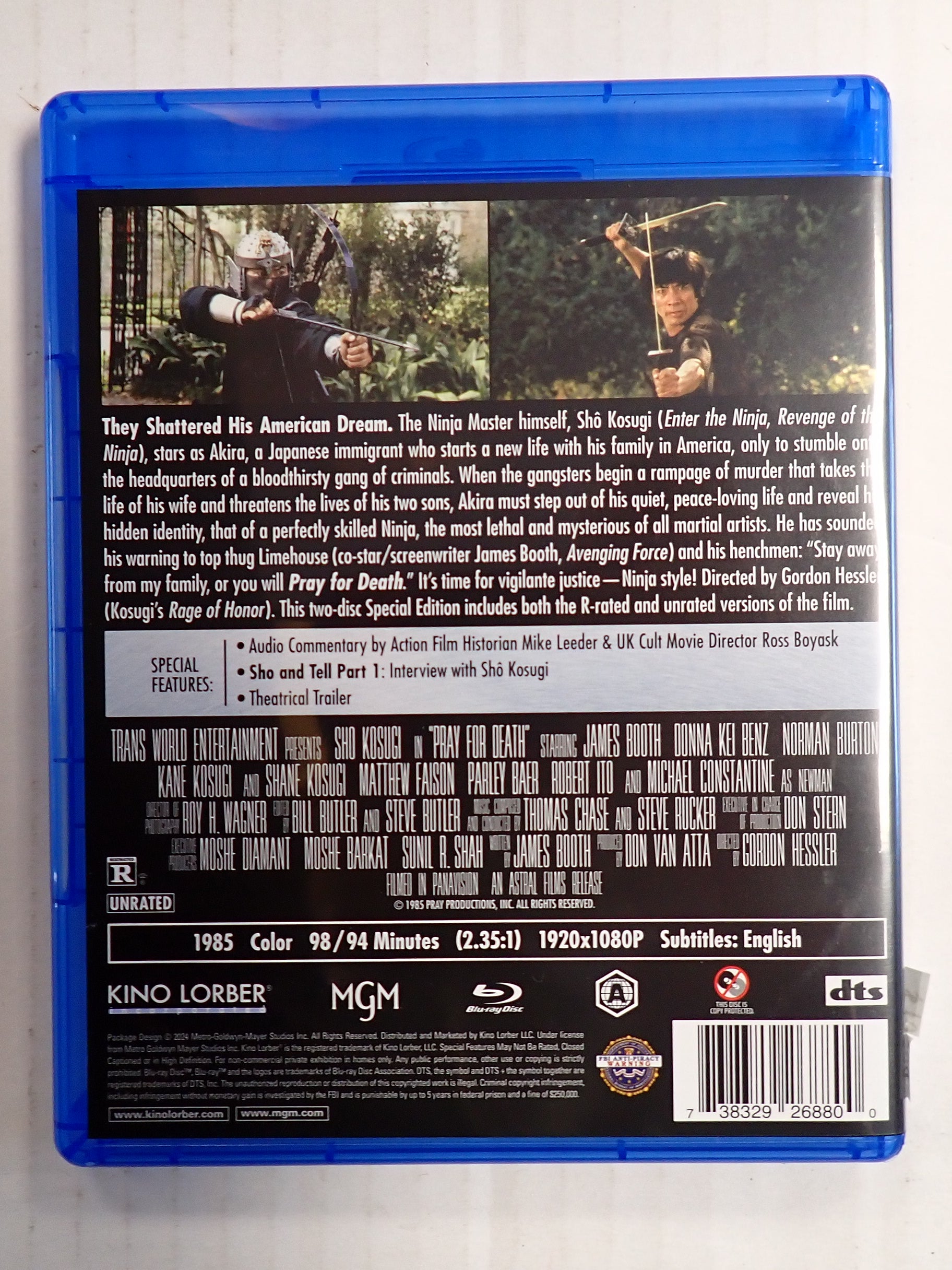 Pray For Death - Blu-Ray [Pre-Owned]