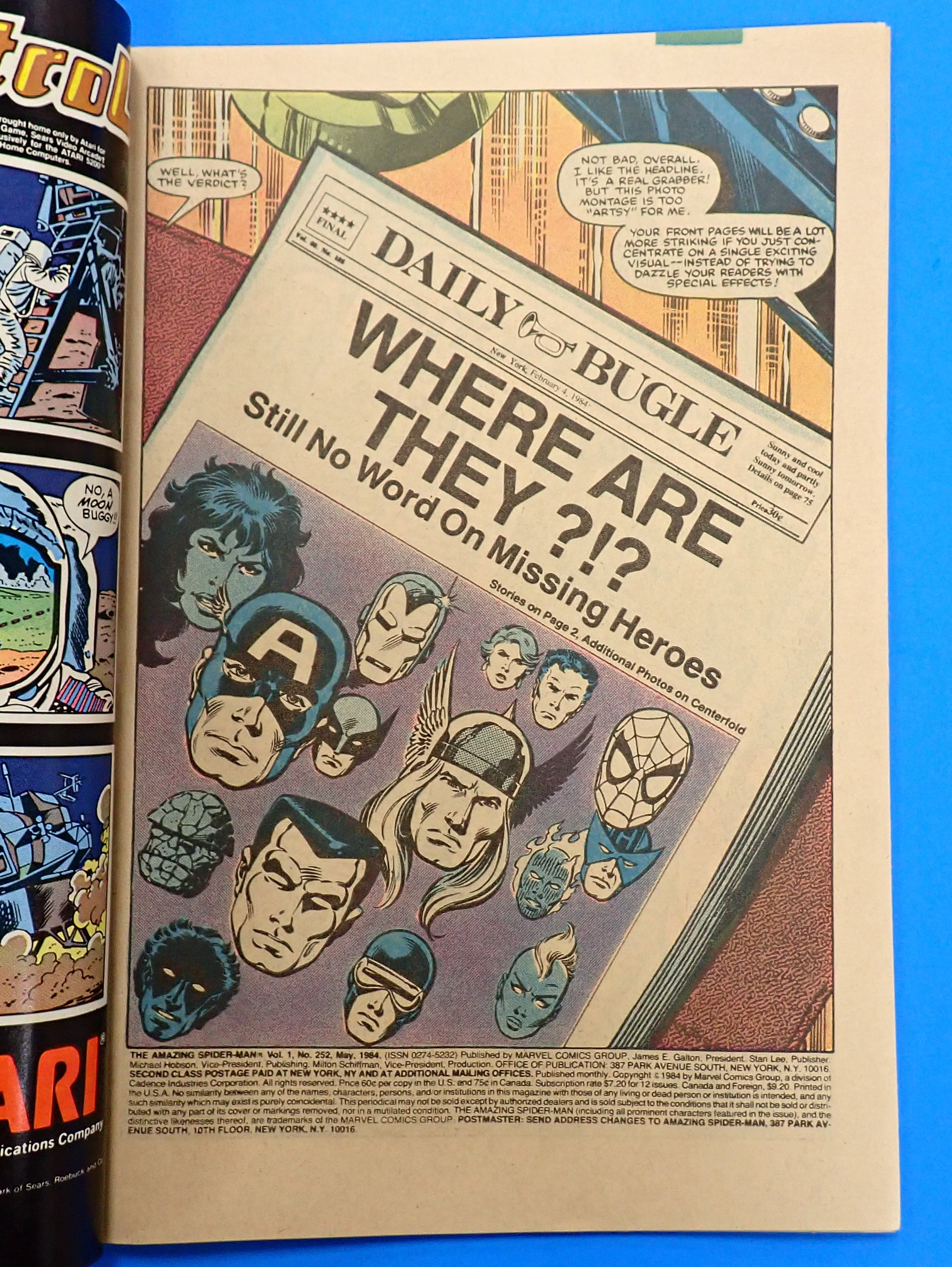 Amazing Spider-Man #252 Newsstand (1984) - VF 8.0