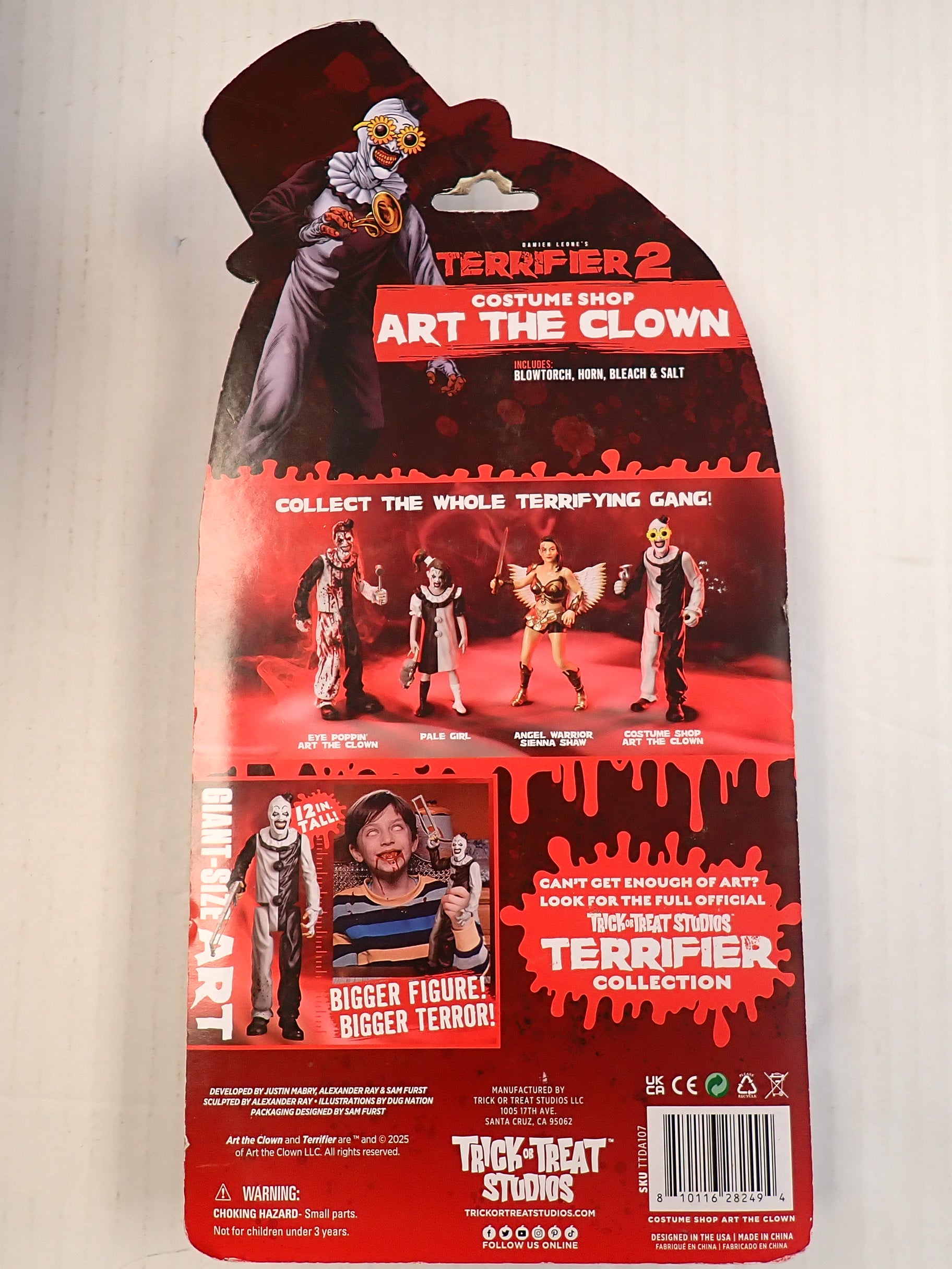 Terrifier Costume Shop Art the Clown Figure - Trick or Treat Studios [Pre-Owned]