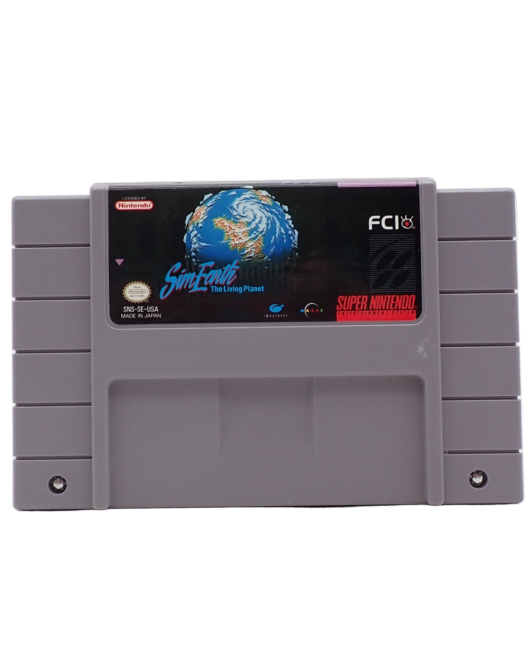 Sim Earth the Living Planet [Loose] - SNES