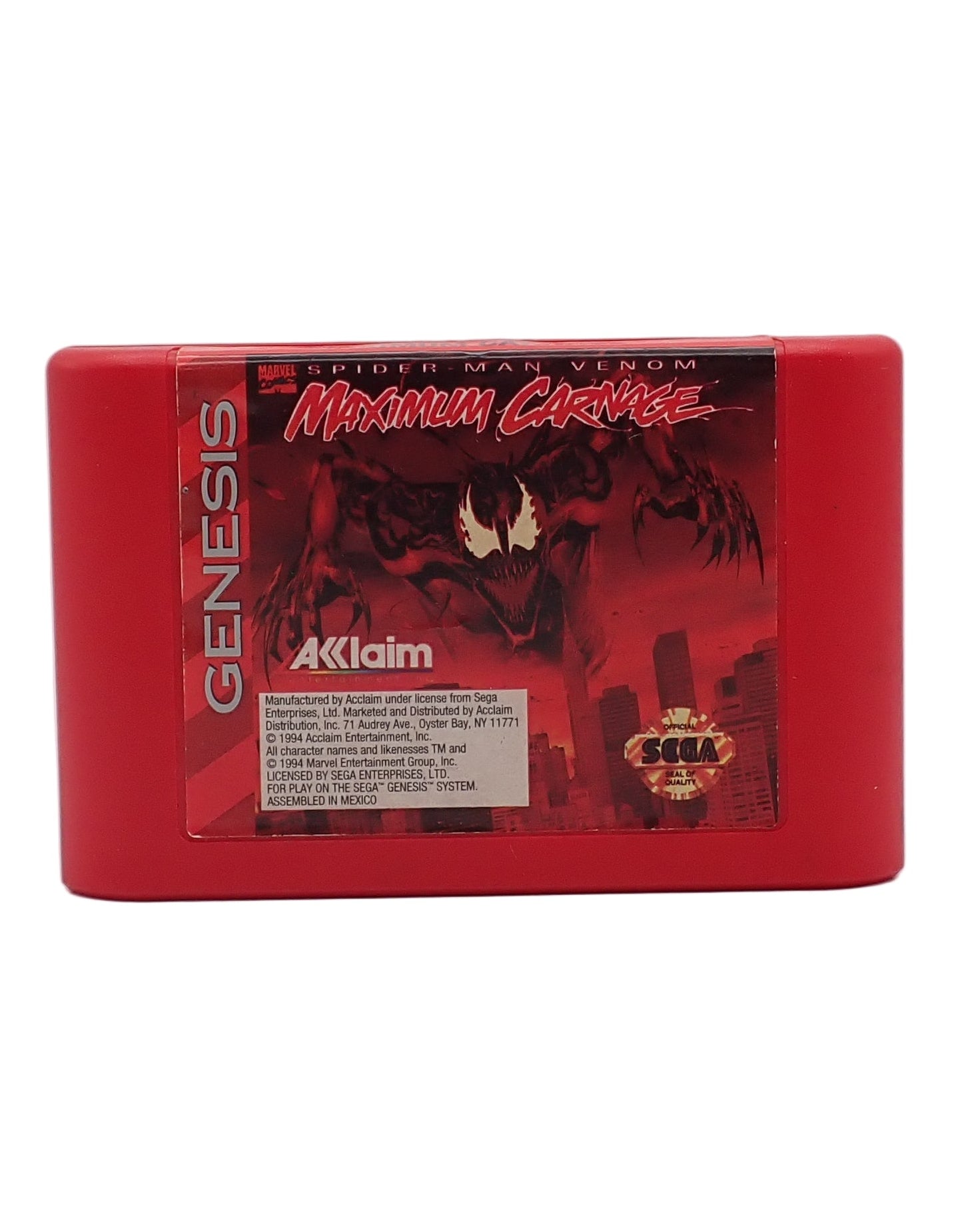 Spider-Man and Venom: Maximum Carnage [Loose] - Genesis